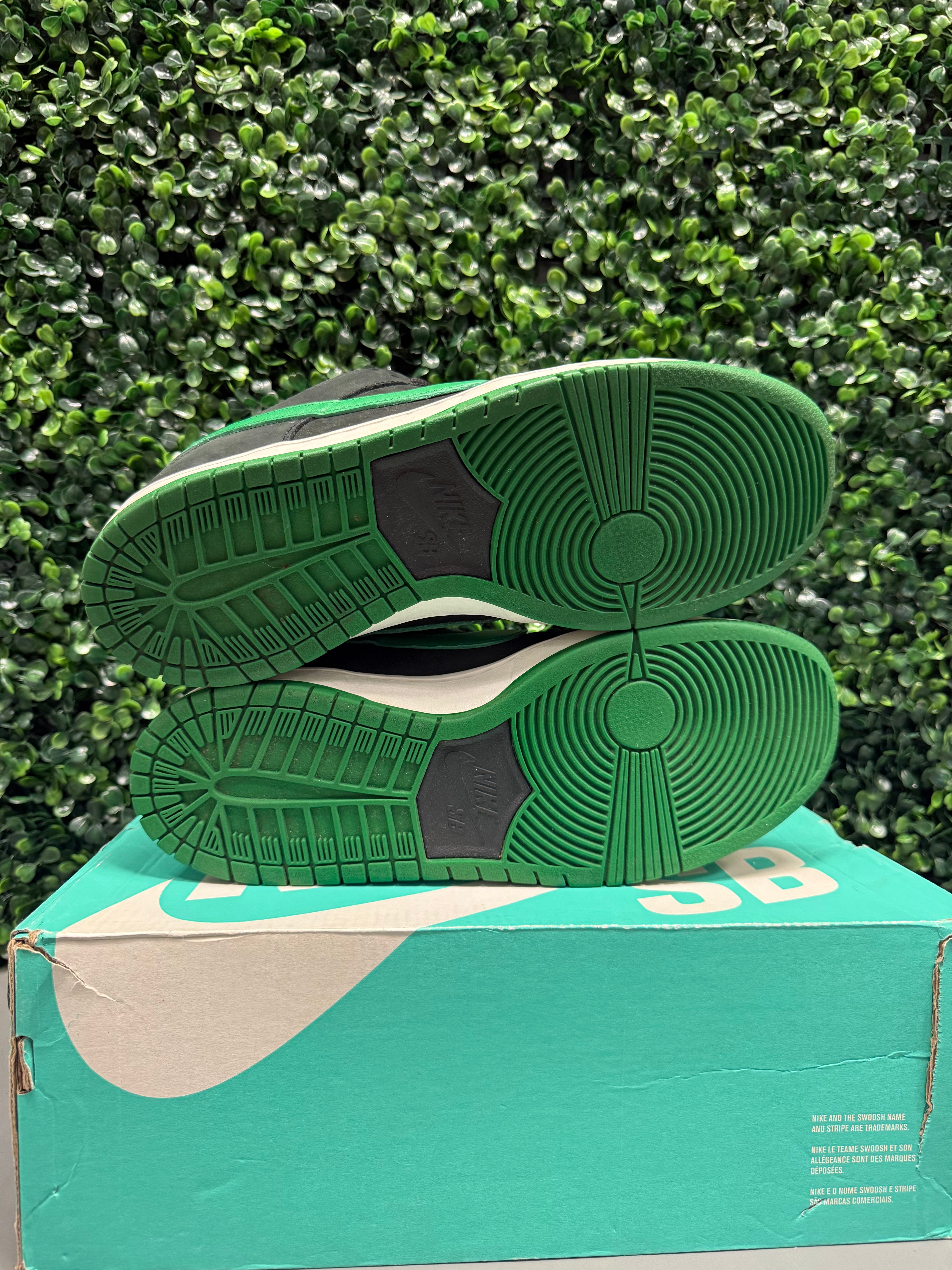 Nike SB Dunk Low “JPack Pine Green”  Size 10 Preowned
