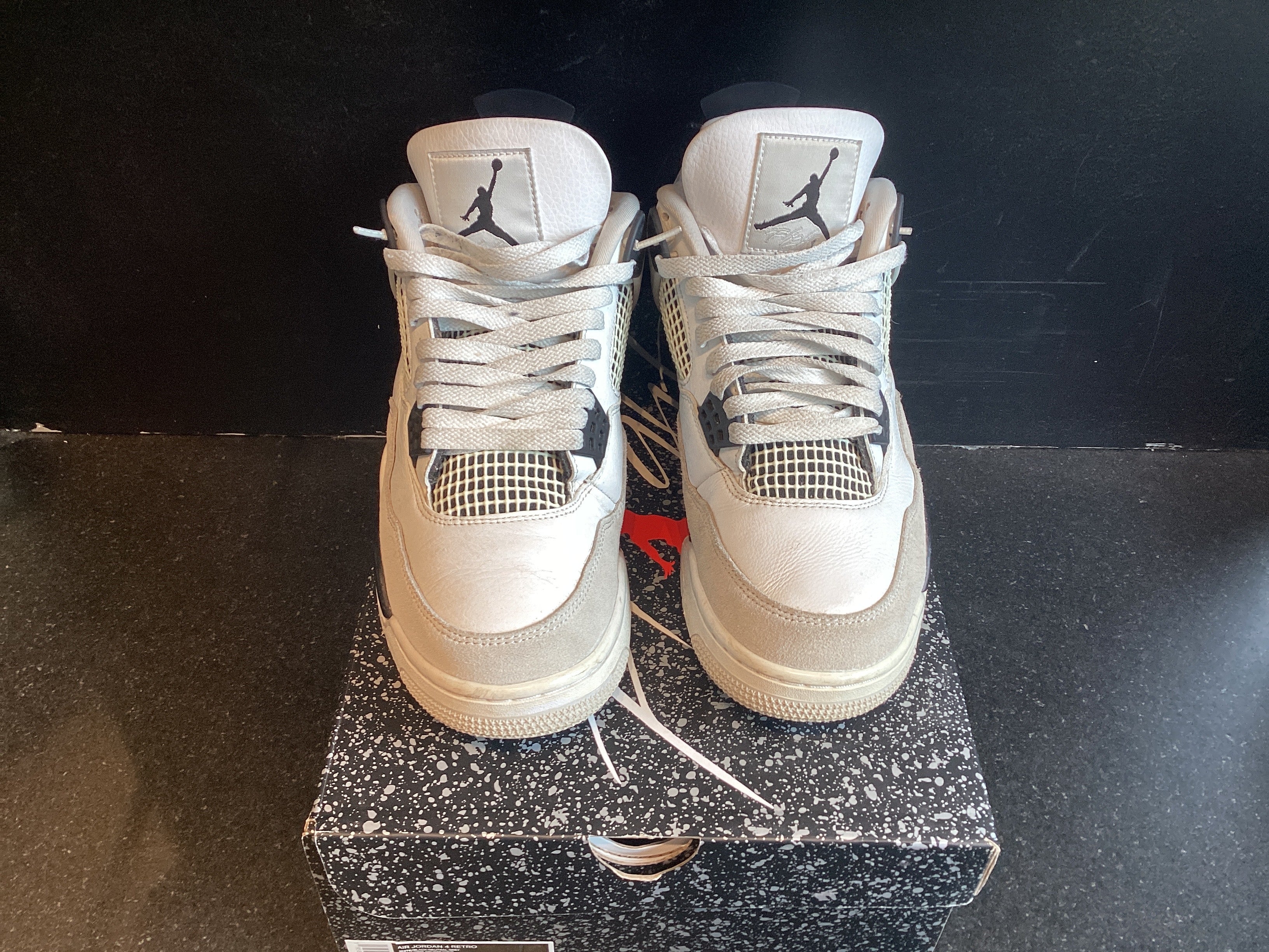 Jordan 4 “Military Black” Preowned Size 10.5