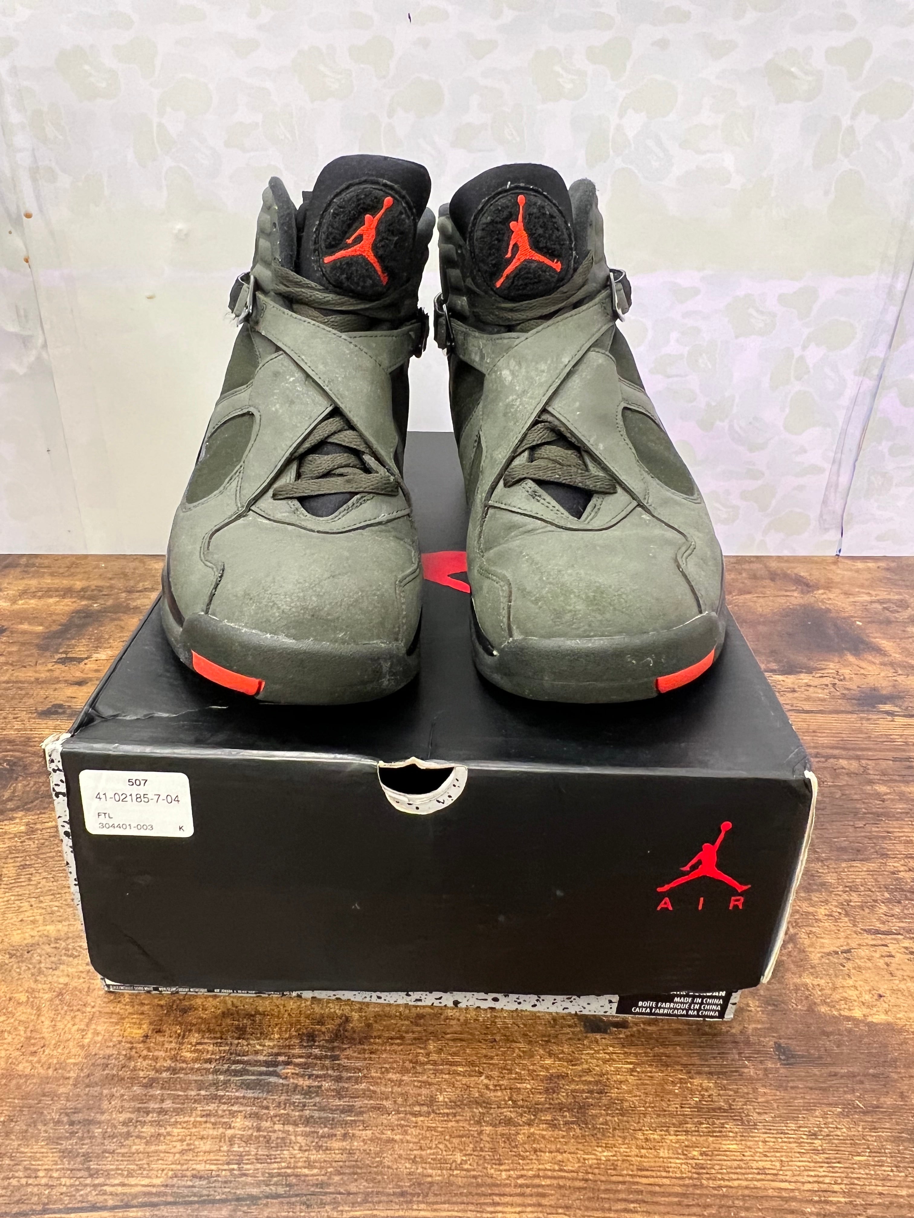 Jordan 8 “Take Flight Undefeated” Size 11M Preowned