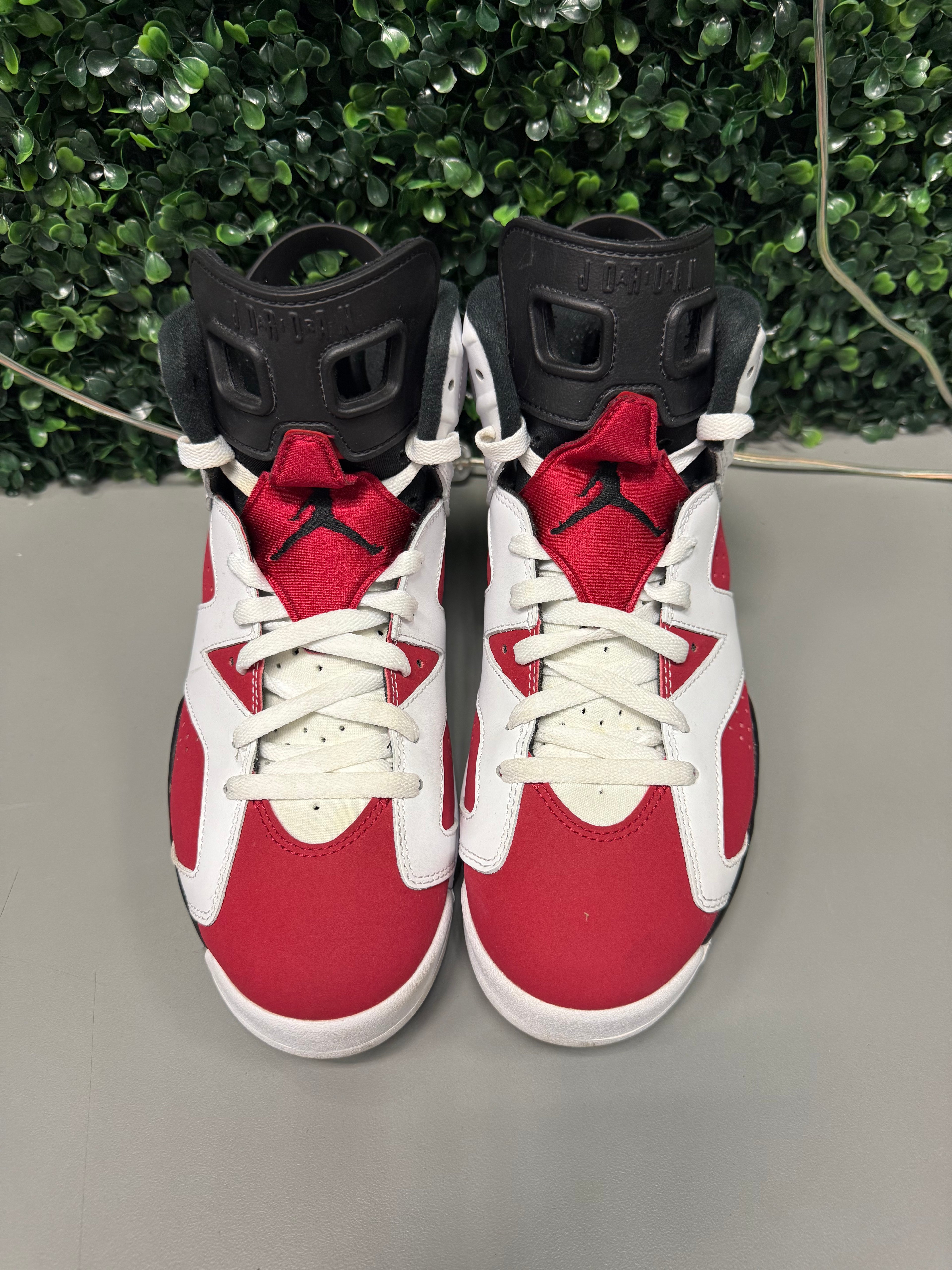 Jordan 6 "Carmine" Size 9 Preowned