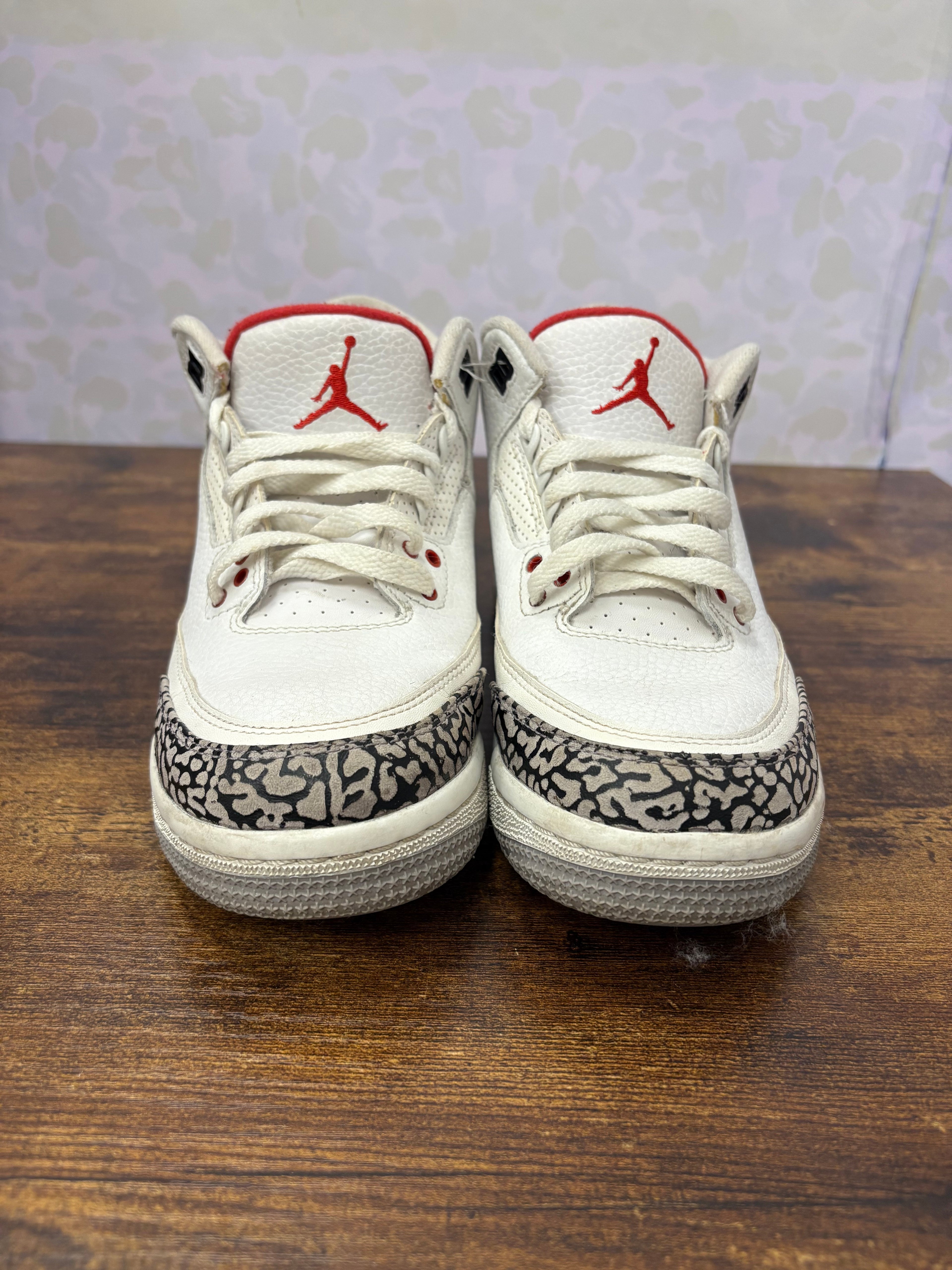 Jordan 3 “Hall of Fame” Size 6.5Y Preowned No Box