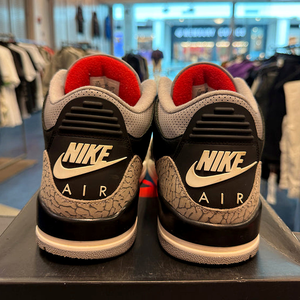 Jordan 3 "Black Cement Reimagined" Size 10.5 Preowned