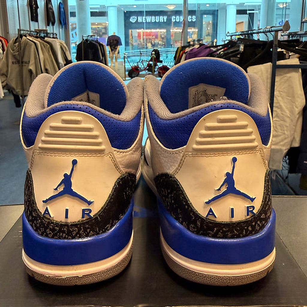 Jordan 3 Retro "Racer Blue" Size 8.5 Preowned