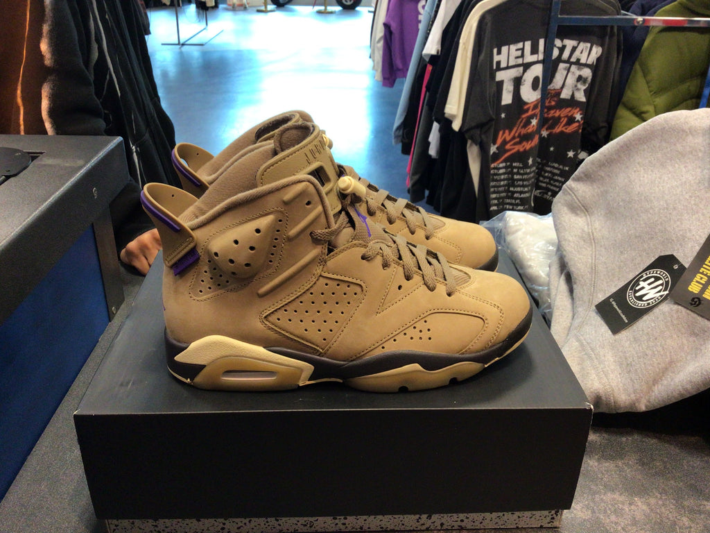 Jordan 6 Retro “Gore-Tex Brown Kelp” 8M/9.5W