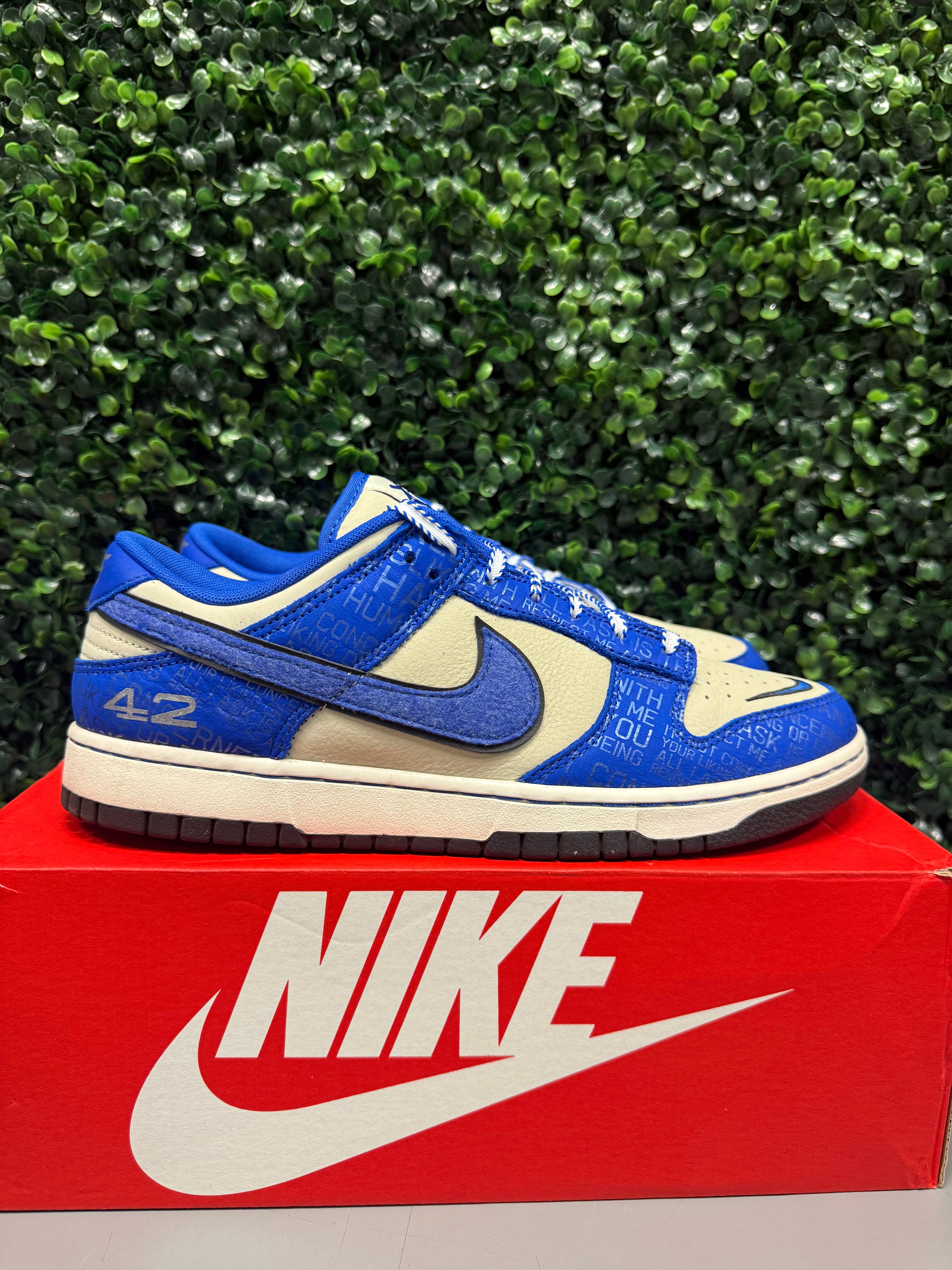 Nike Dunk Low "Jackie Robinson" Size 10.5 Preowned
