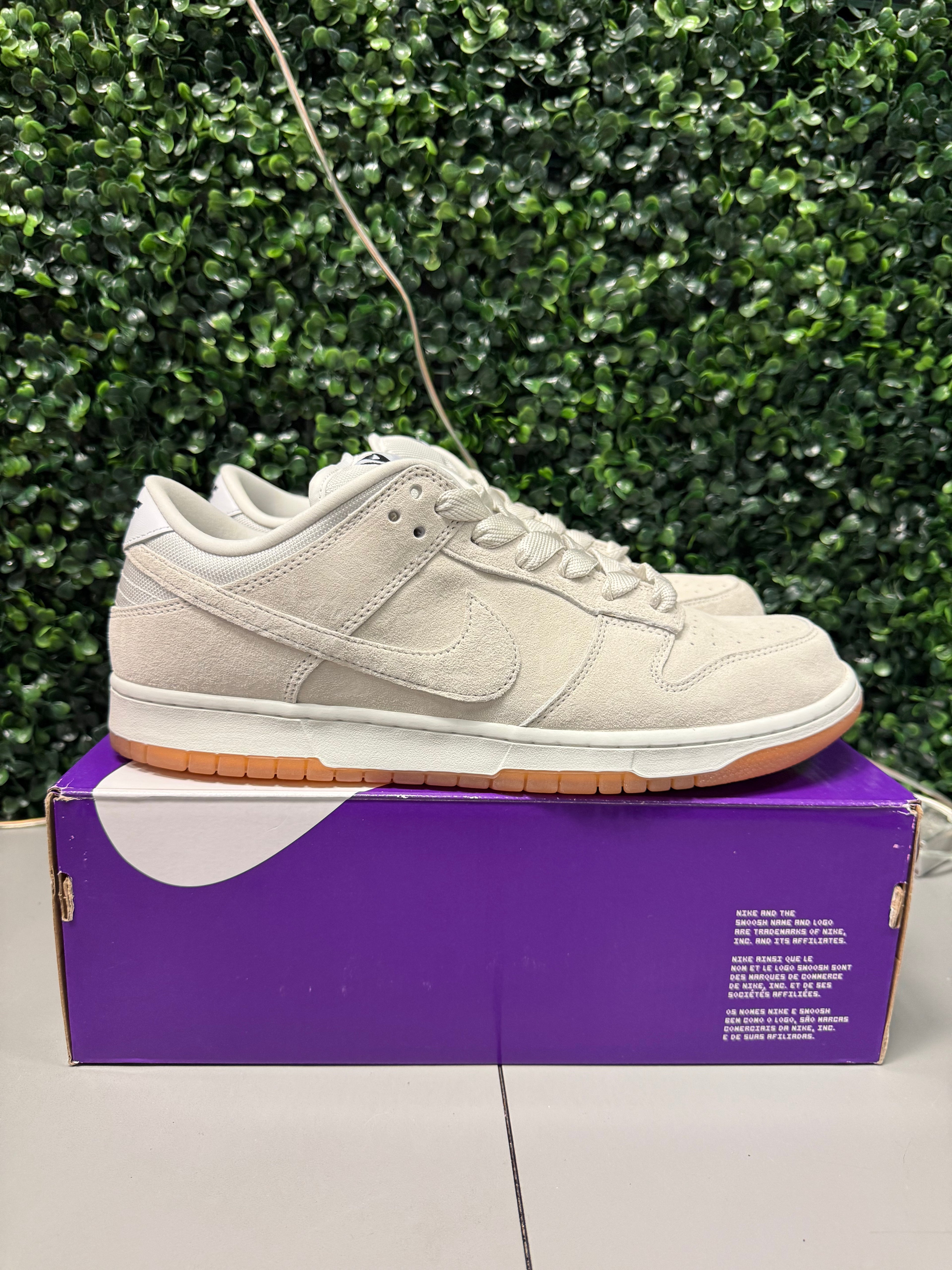Nike SB Dunk Low Pro B "Pale Ivory" Size 13 Preowned