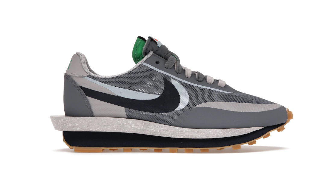 Nike LD Waffle Sacai CLOT Kiss of Death 2 Cool Grey"