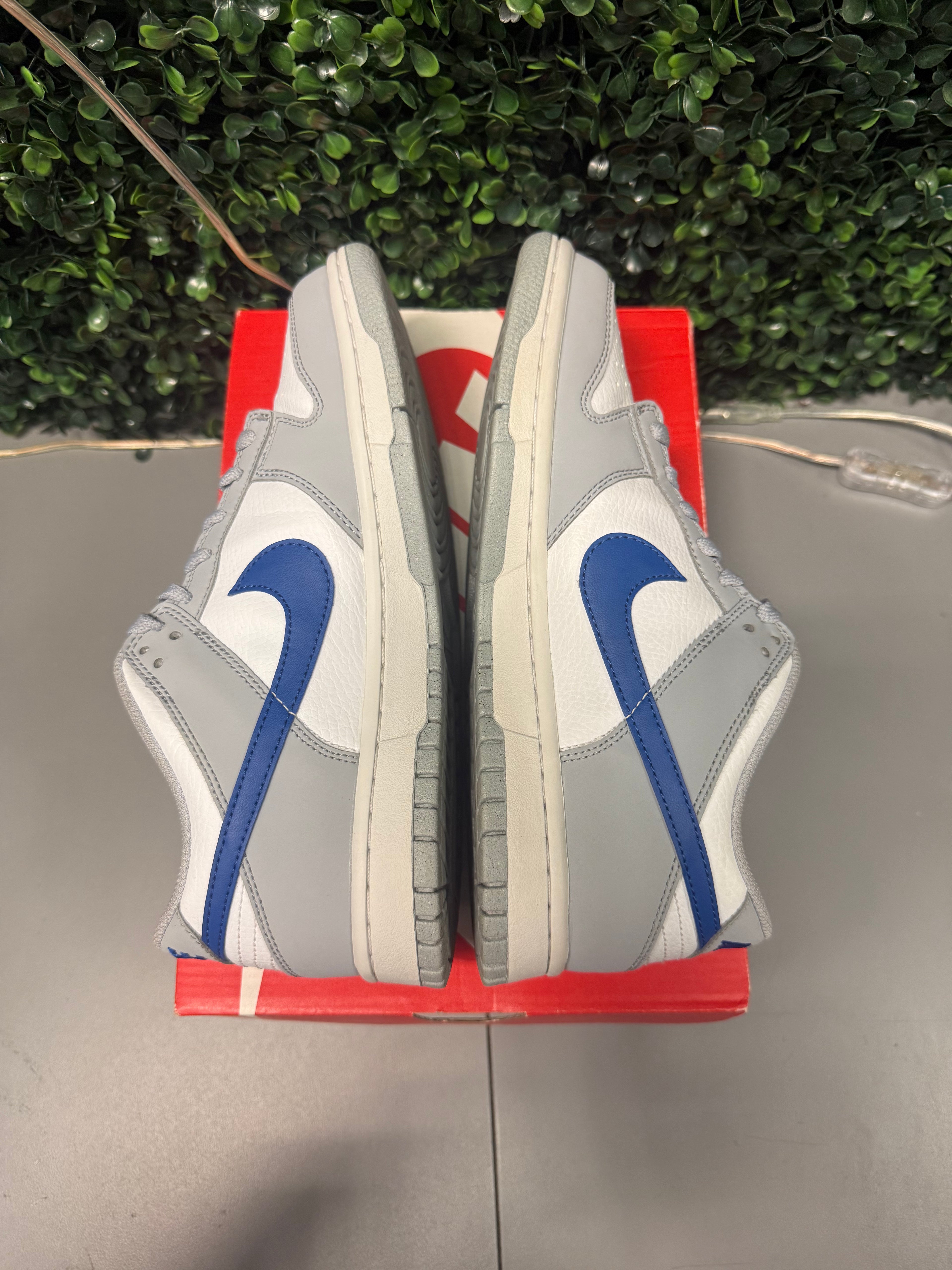 Nike Dunk Low "Wolf Grey Royal" Size 7Y / 8.5W Preowned
