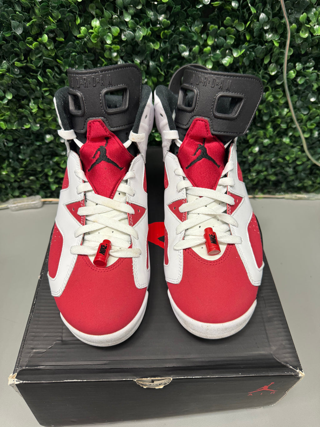 Jordan 6 "Carmine" Size 10 Preowned
