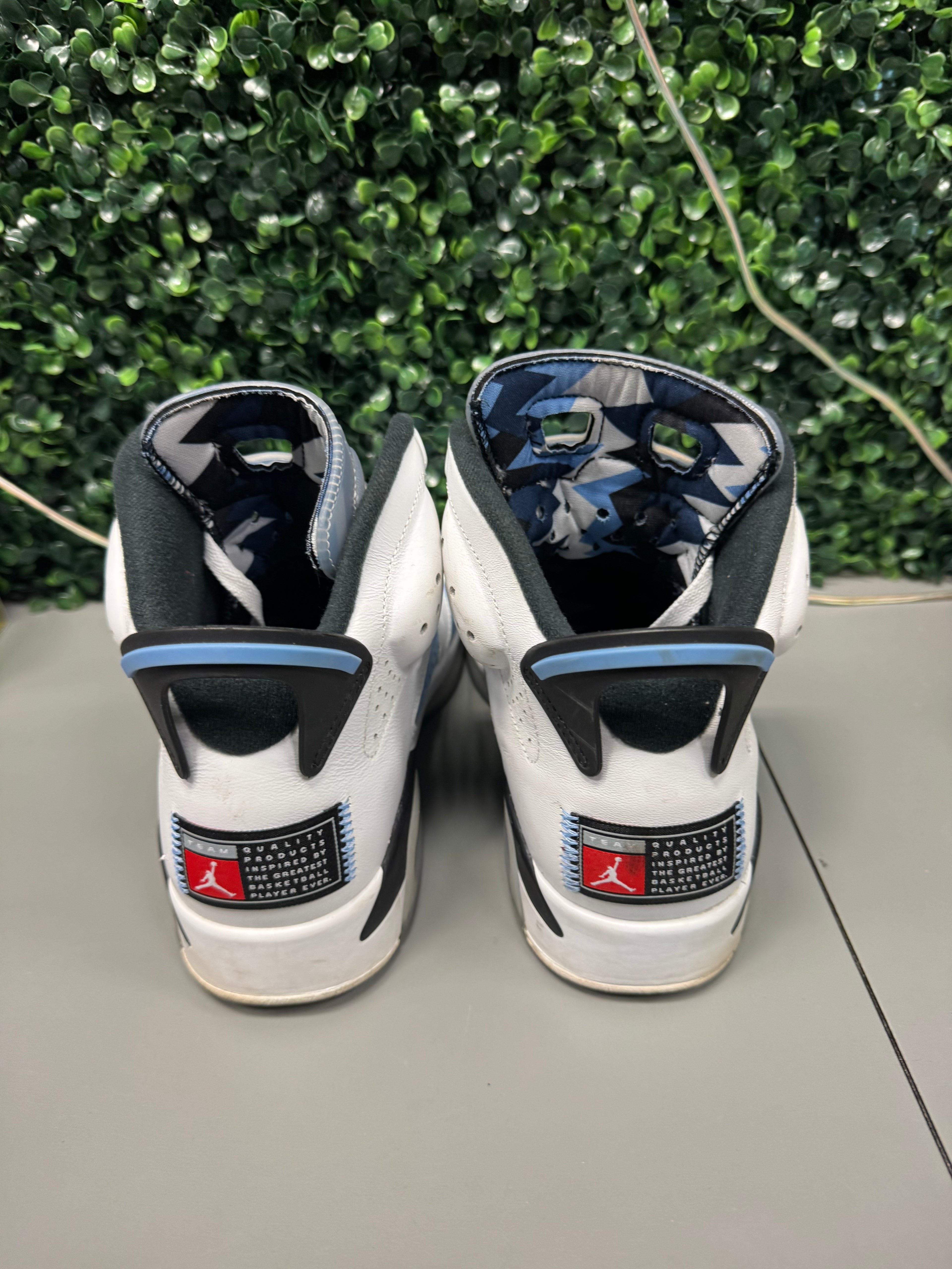 Jordan 6 "UNC" Size 8.5 Preowned