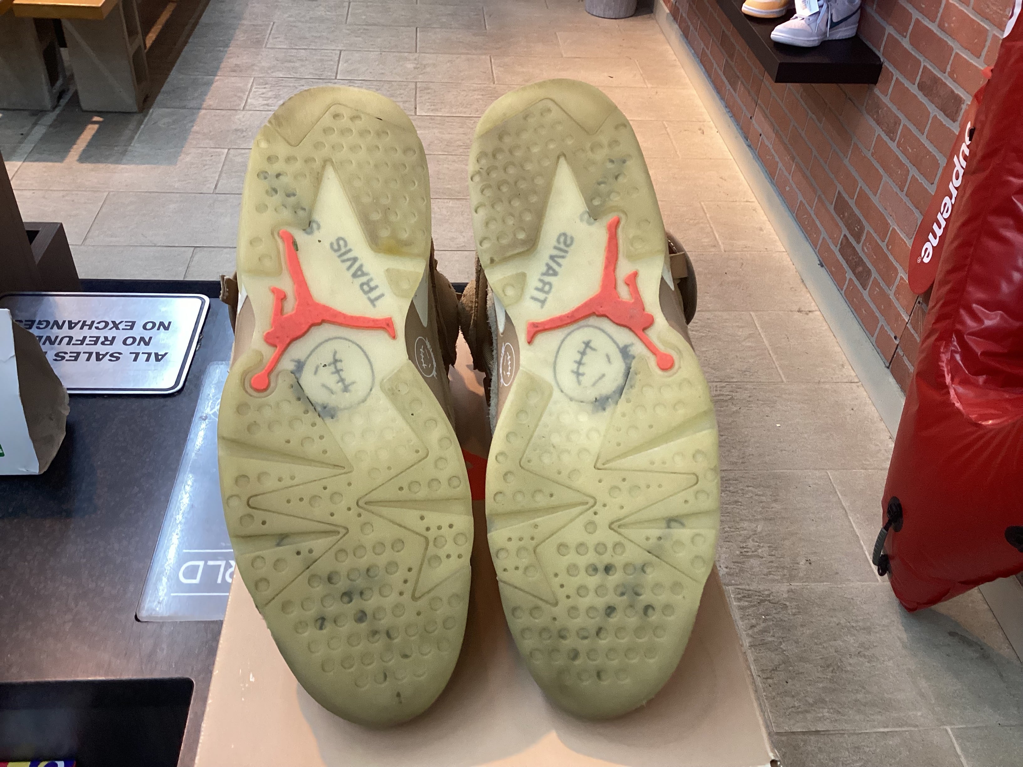Jordan 6 “Travis Scott British Khaki” Size 13 Preowned
