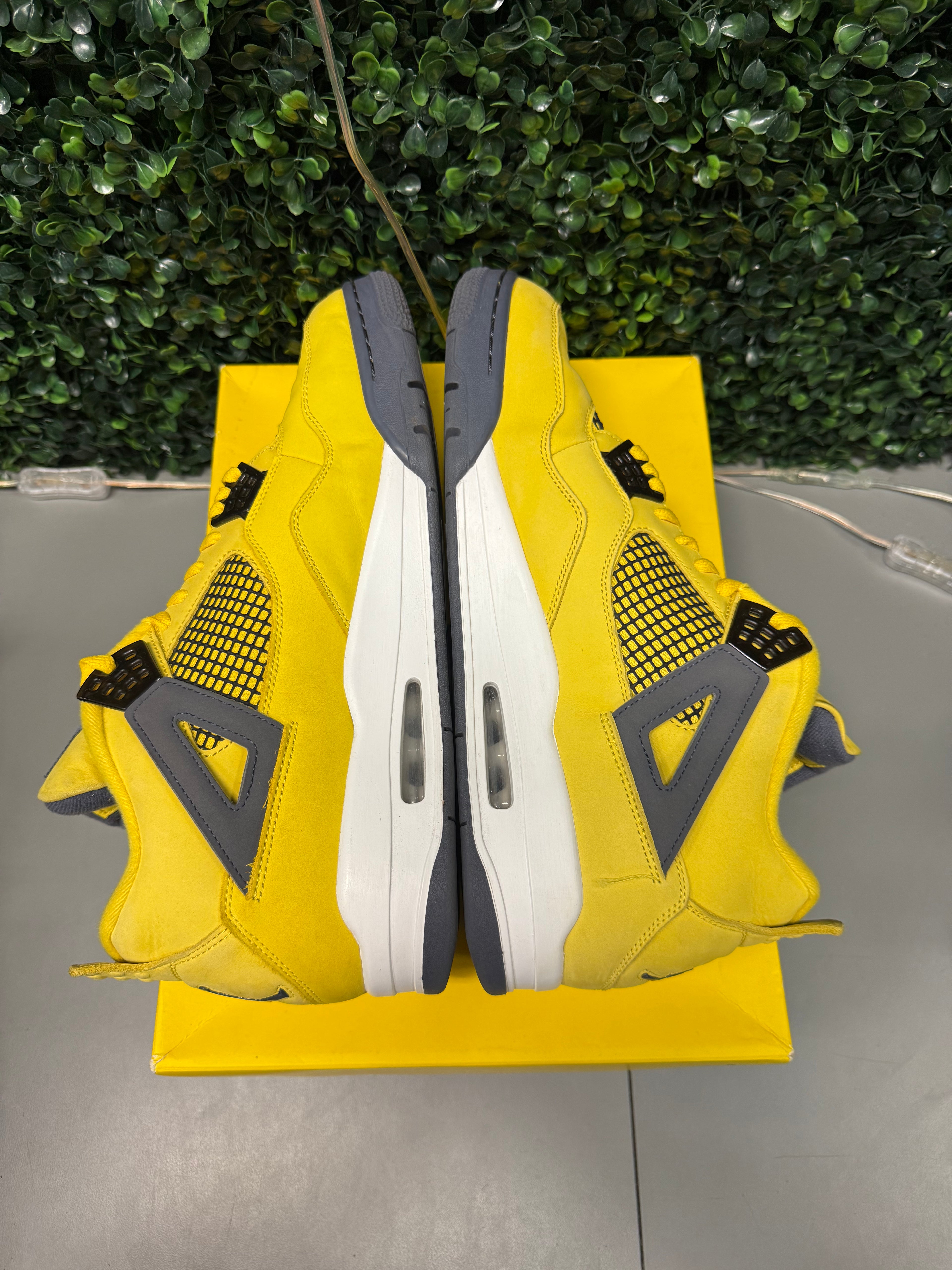 Jordan 4 "Lightning" Size 14 Preowned