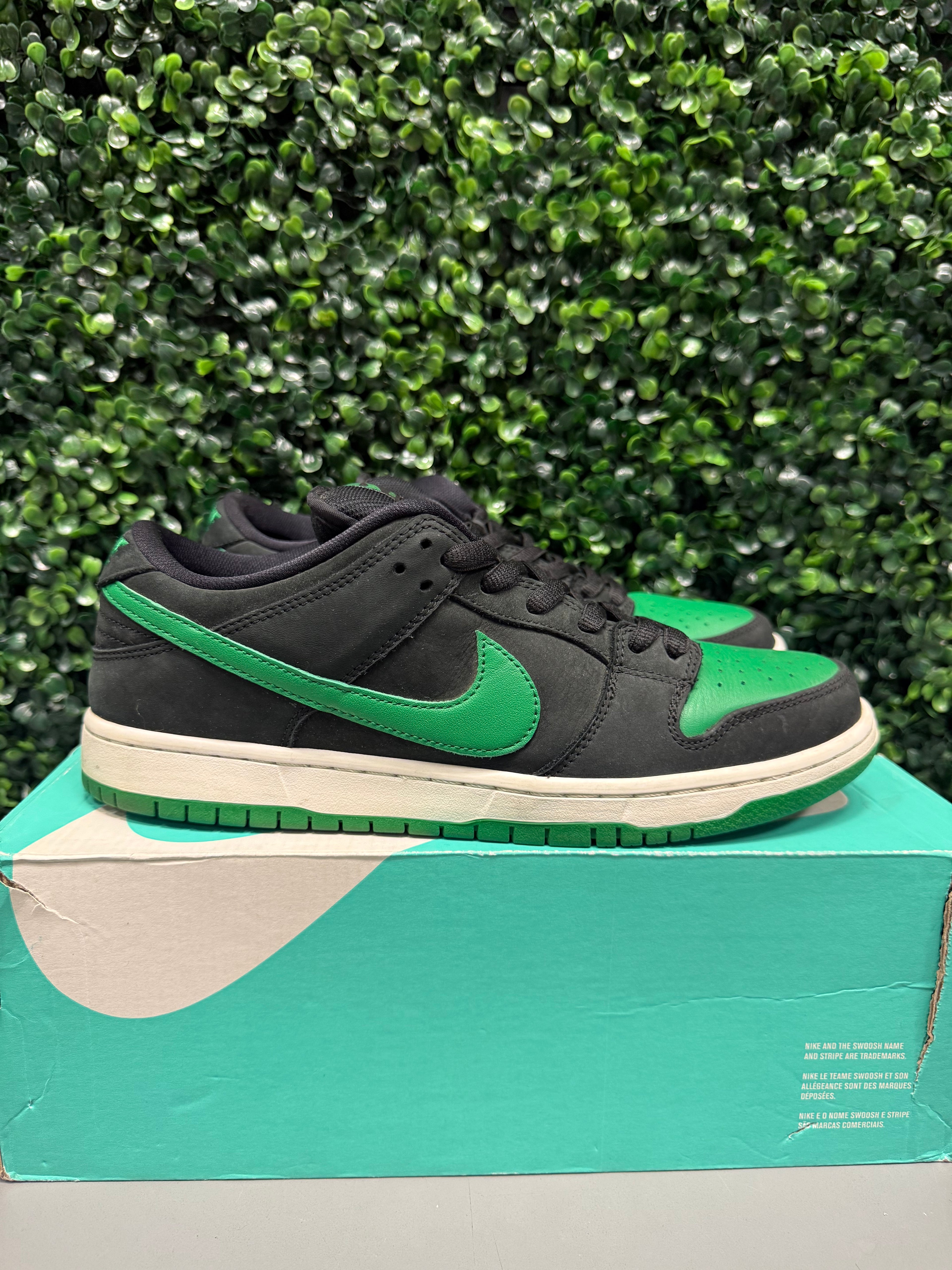 Nike SB Dunk Low “JPack Pine Green”  Size 10 Preowned