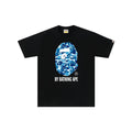 BAPE ABC Camo By Bathing Ape Tee 'Black/Blue'