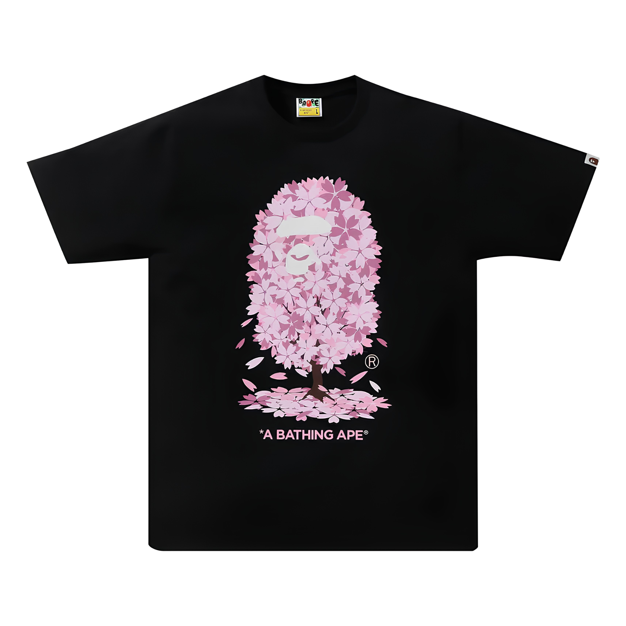 BAPE Sakura Tee 'Black'