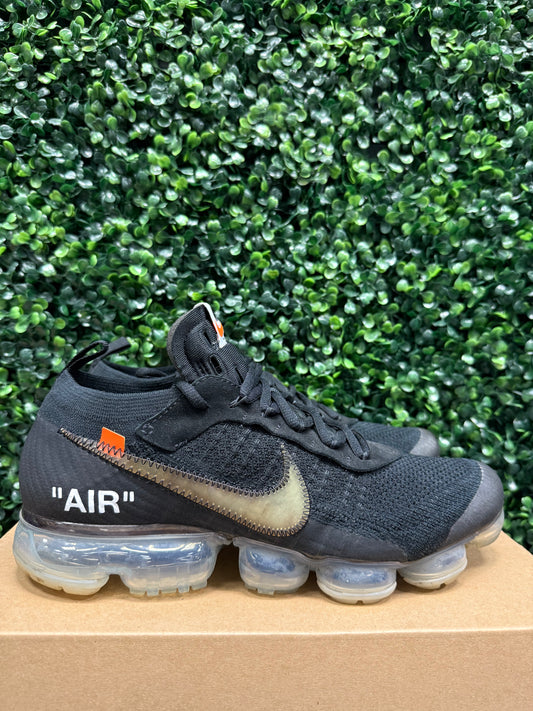 Nike Air VaporMax X Off-White "Black" Size 11 Preowned