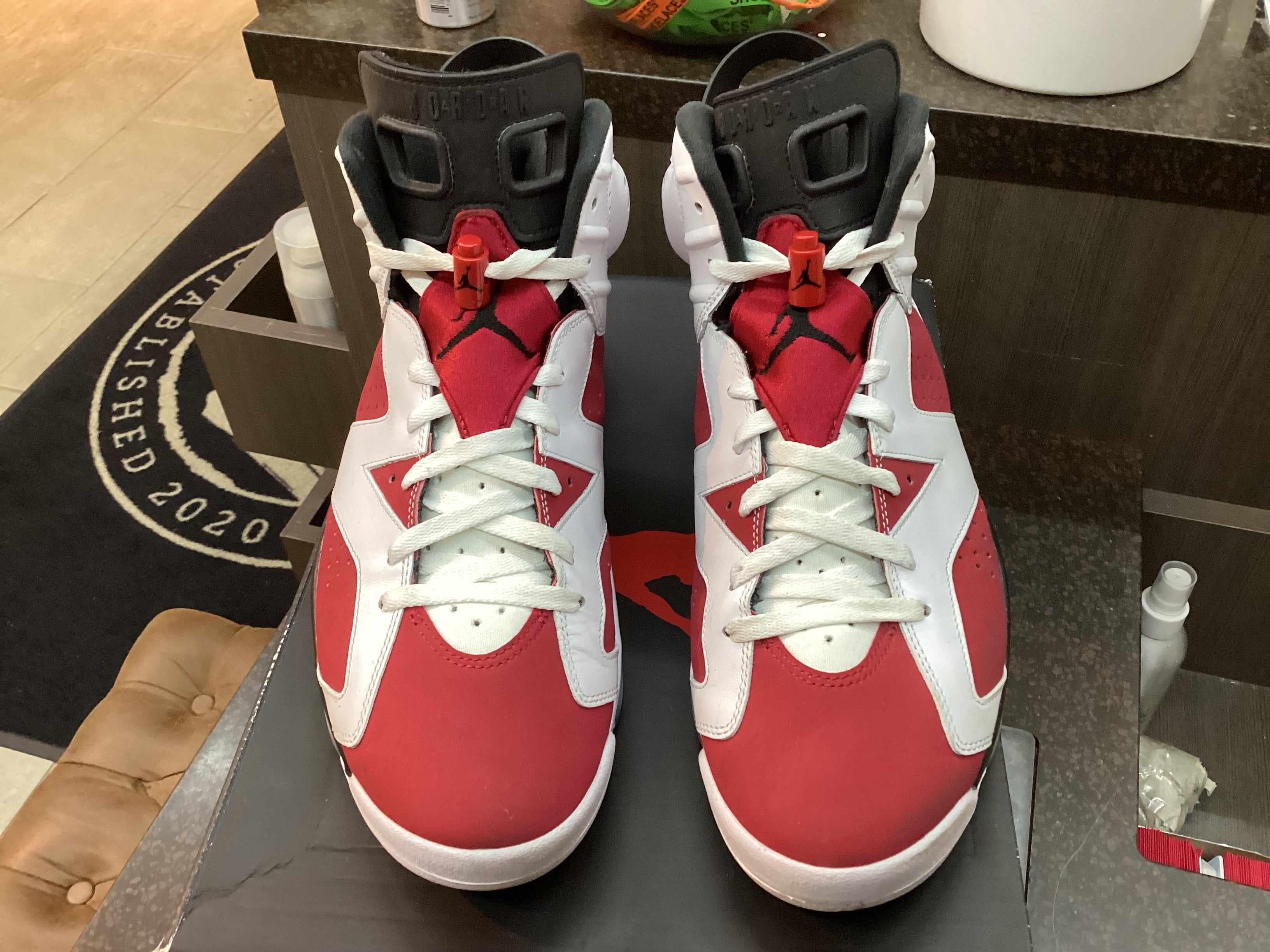 Jordan 6 “Carmine” Pre Owned Size 12