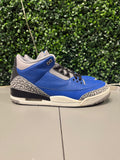 Jordan 3 "Varsity Royal Cement" Size 13 Preowned