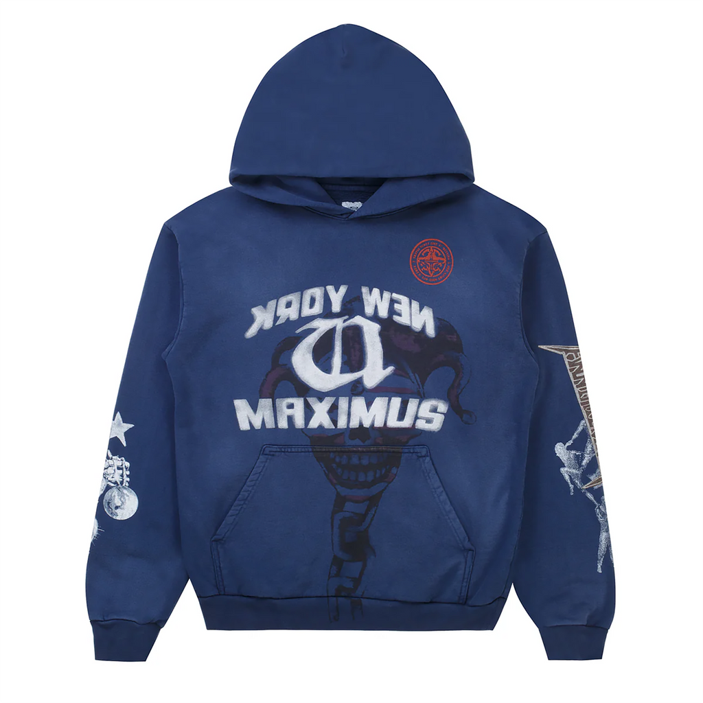 Travis Scott Hoodie Metlife “Blue”