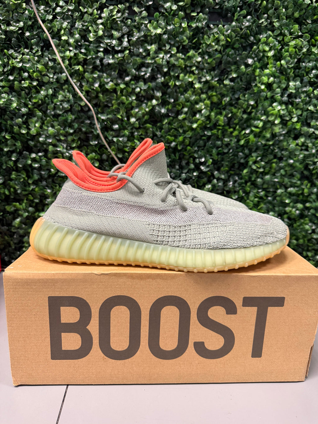 Yeezy 350 V2 "Desert Sage" Size 12.5 Preowned