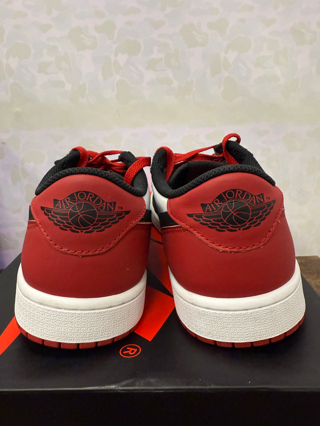 Jordan 1 Low “Black Toe” Size 10.5 Preowned
