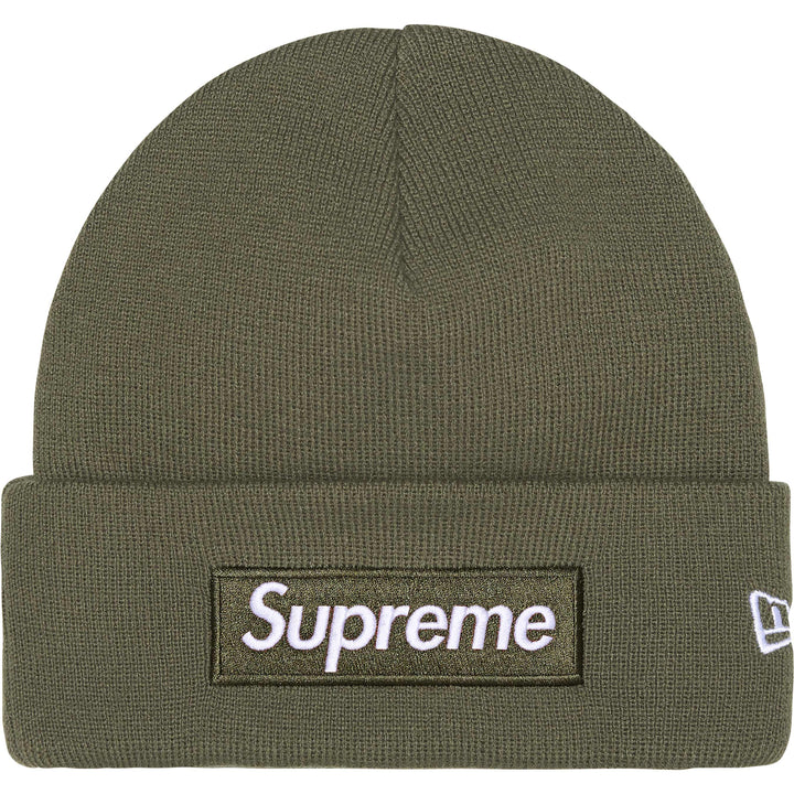 Supreme New Era Box Logo Beanie (FW25) "Light Olive"