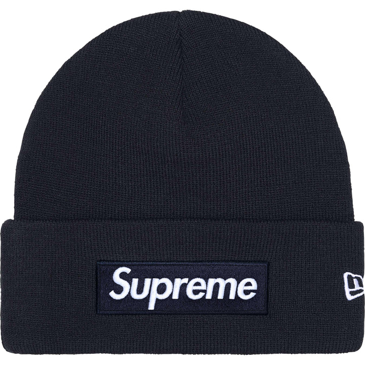 Supreme New Era Box Logo Beanie (FW25) "Navy"