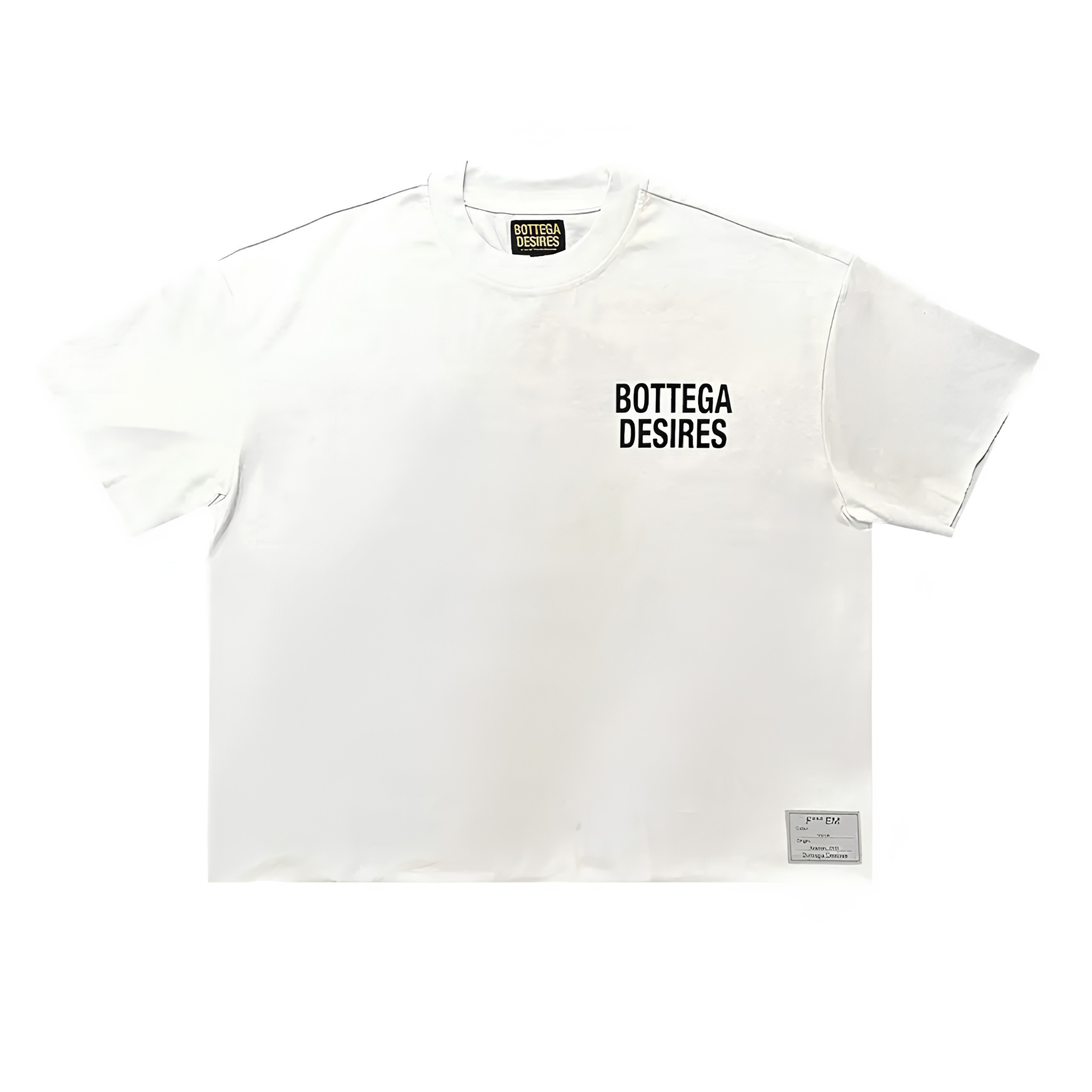 Bottega Desires Fuck Em White T-shirt