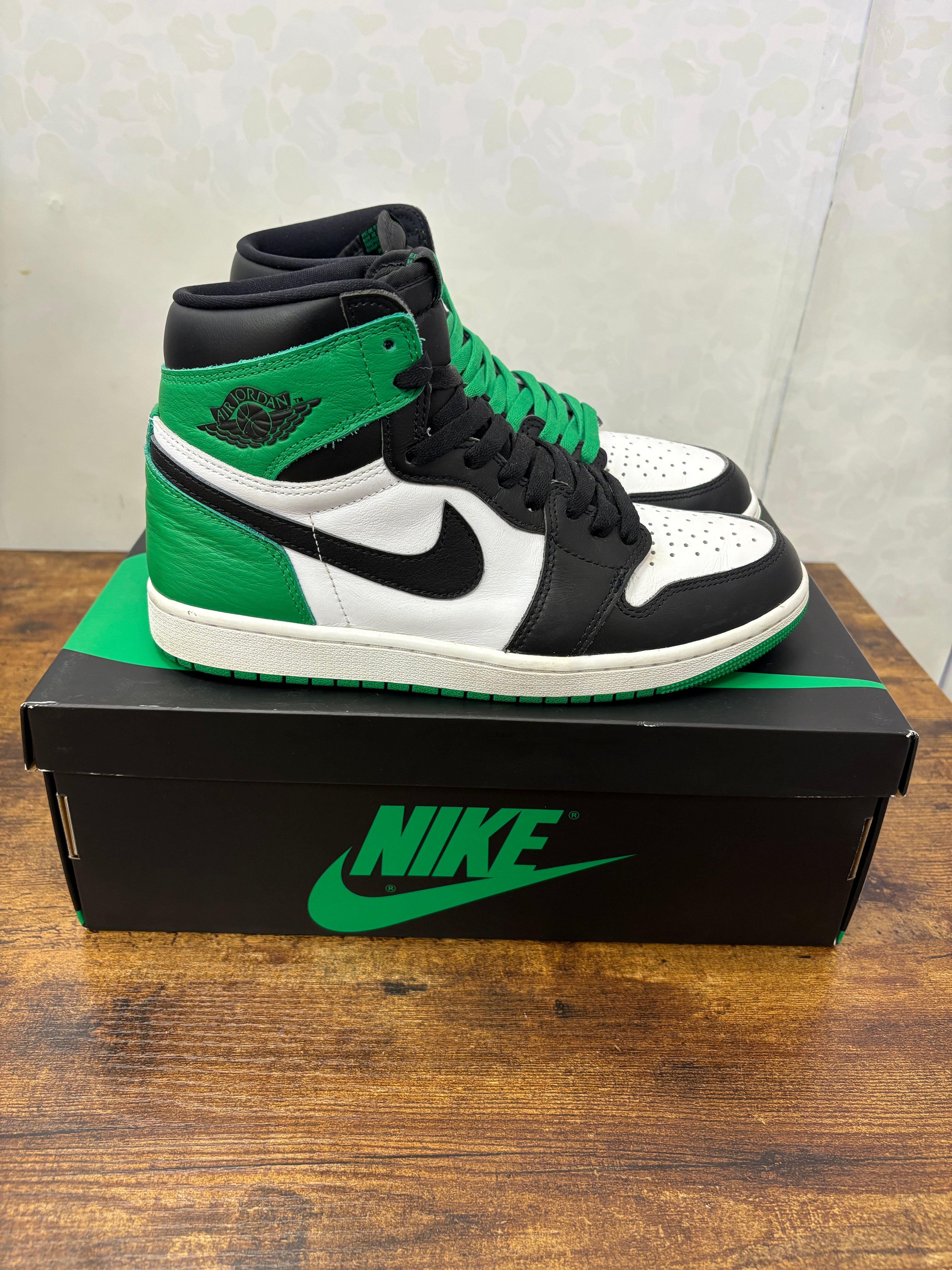 Jordan 1 “Lucky Green” Preowned Size 9