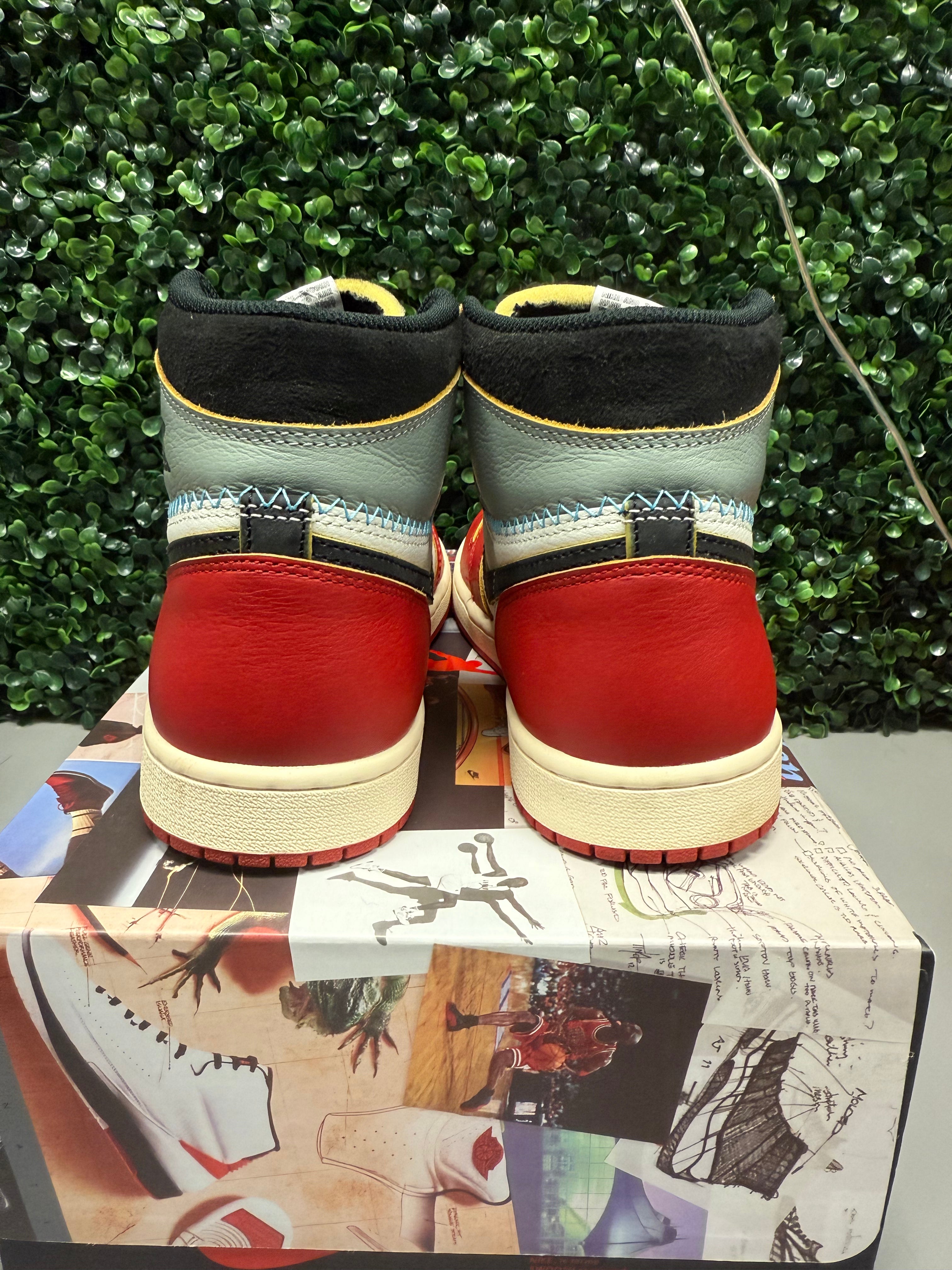 Jordan 1 High X Union "Chicago Shadow" Size 8.5 Preowned