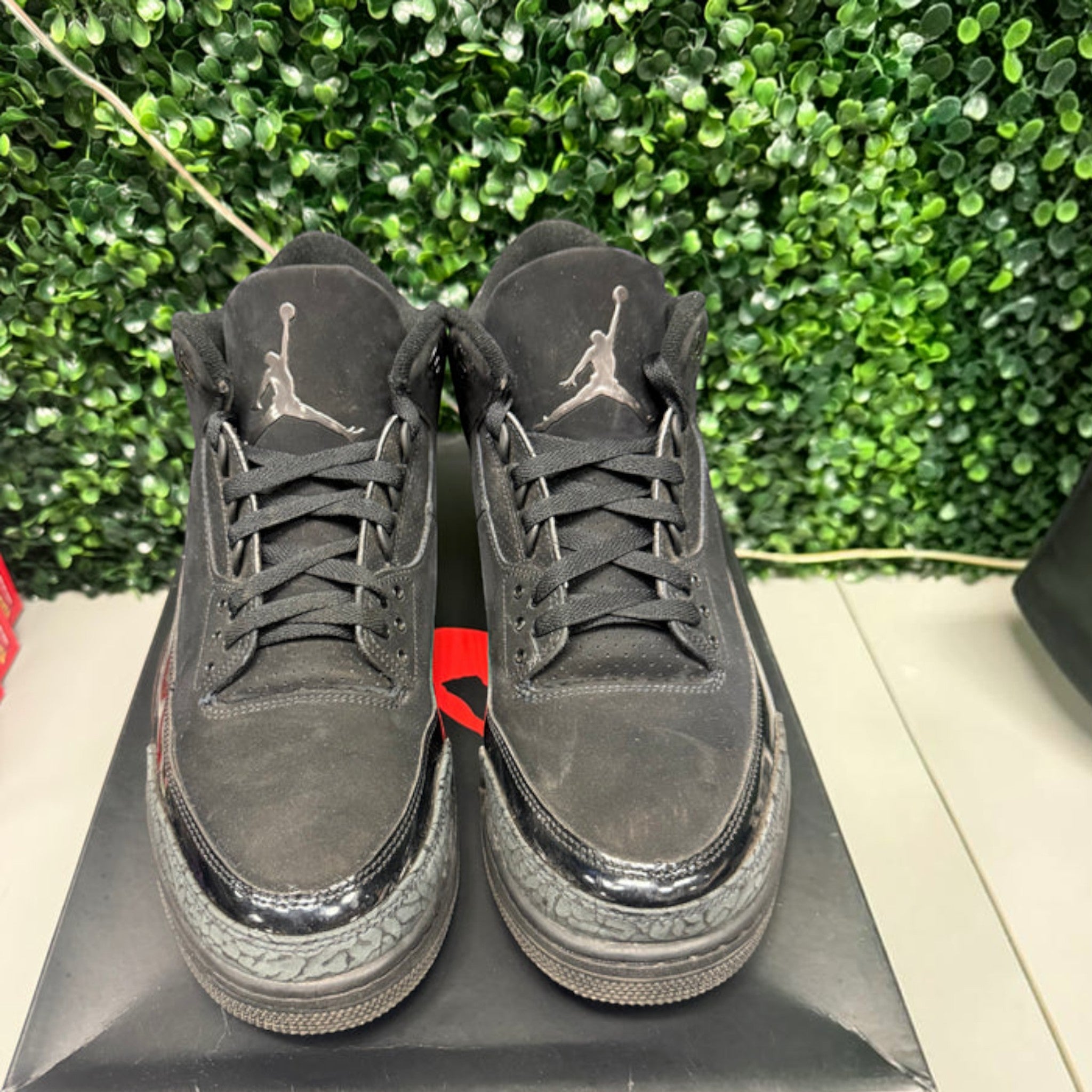 Jordan 3 "Black Cat" Size 13 Preowned