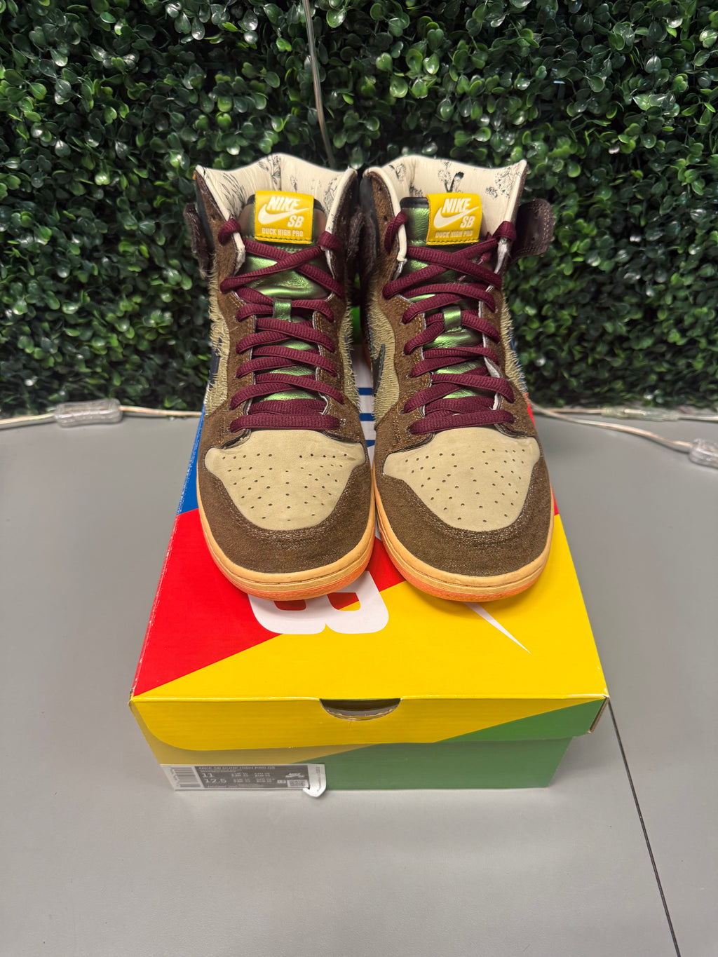 Nike SB Dunk High "Concepts Turdunken" (Special Box) Size 11 Preowned