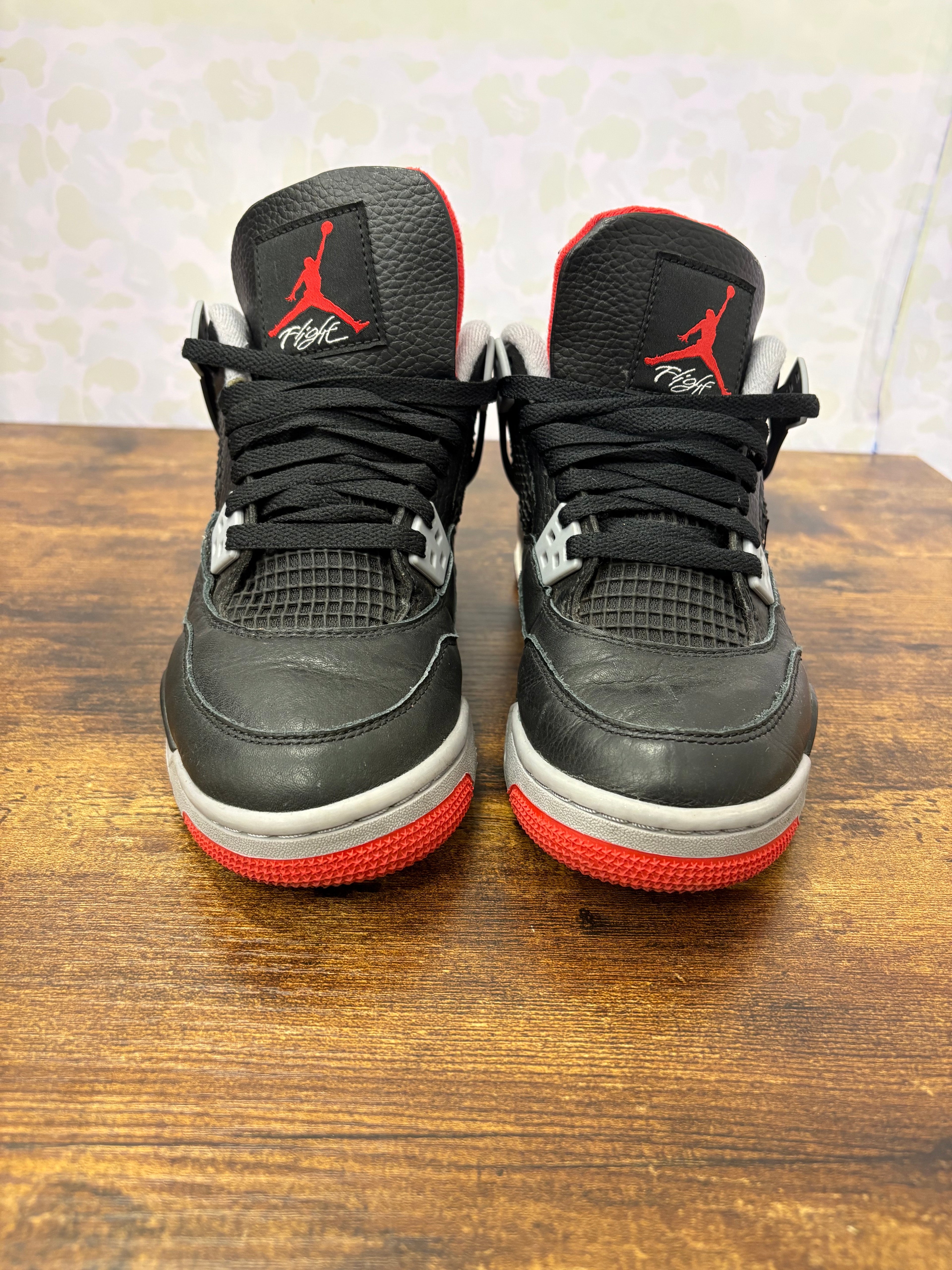 Jordan 4 “Bred Reimagined” Size 5.5Y Preowned No Box