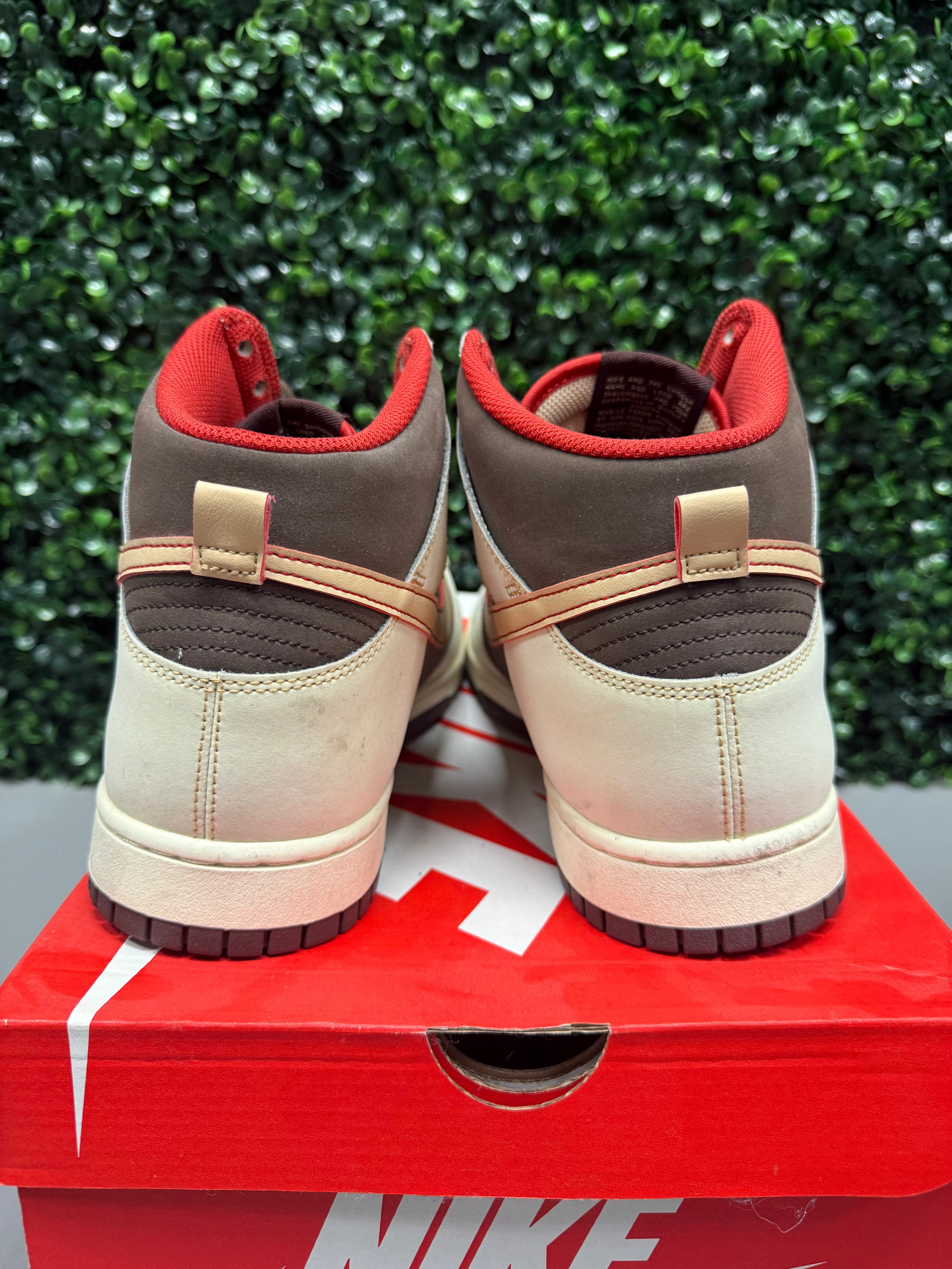 Nike Dunk High "Baroque Brown" Size 12 Preowned