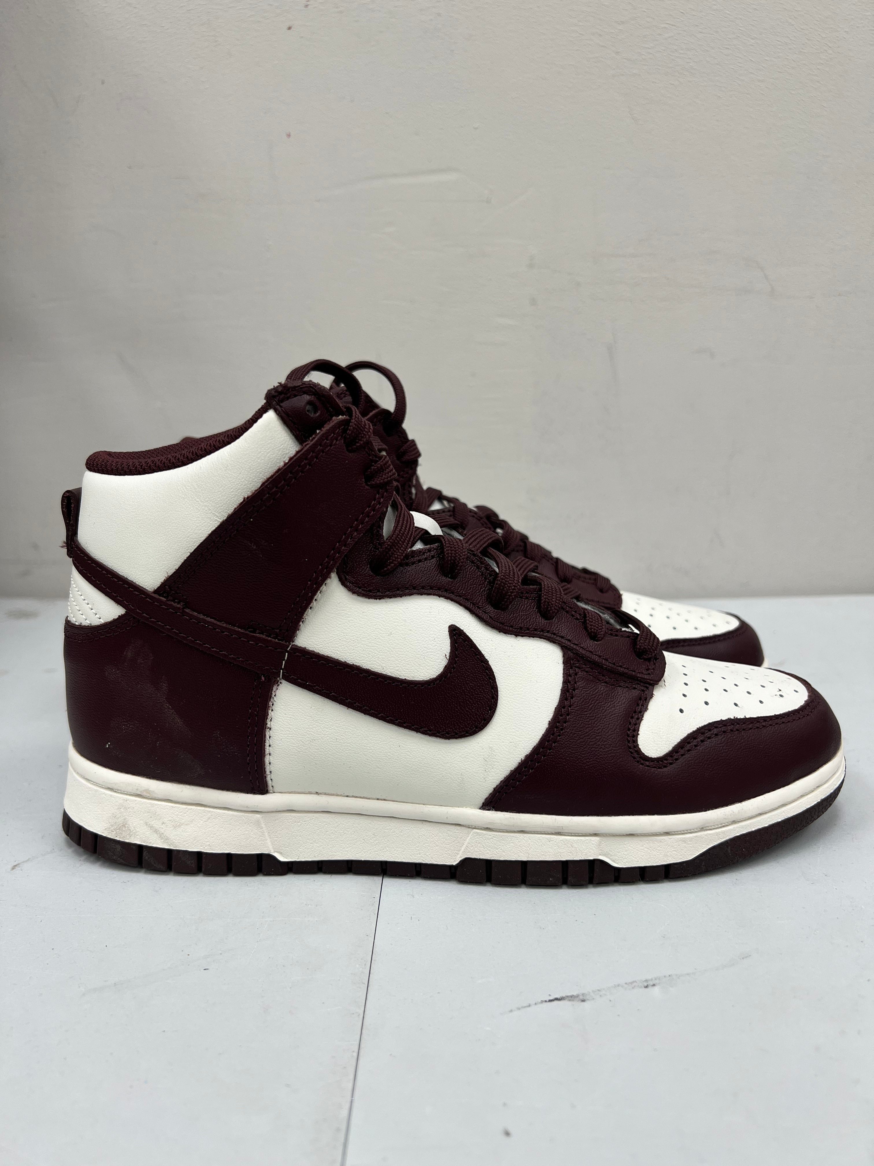 Nike Dunk High “Burgundy Crush” Size 8W/6.5M Preowned