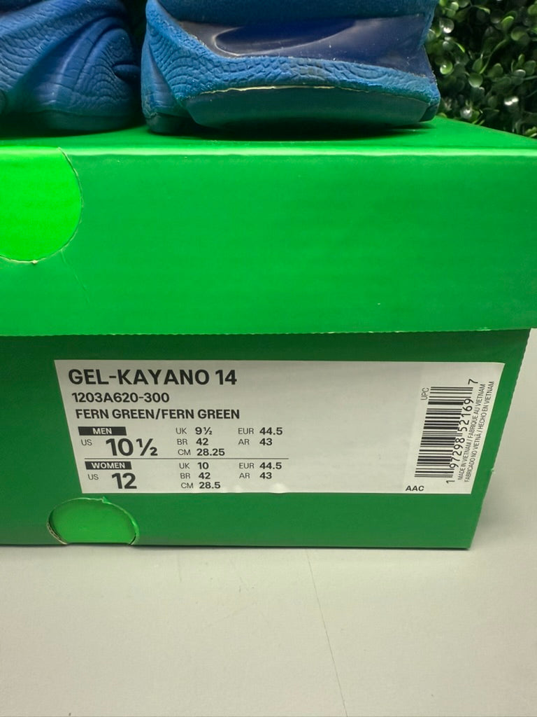ASICS Gel Kayano 14 "Field Trip Recordings" Size 10.5 Preowned