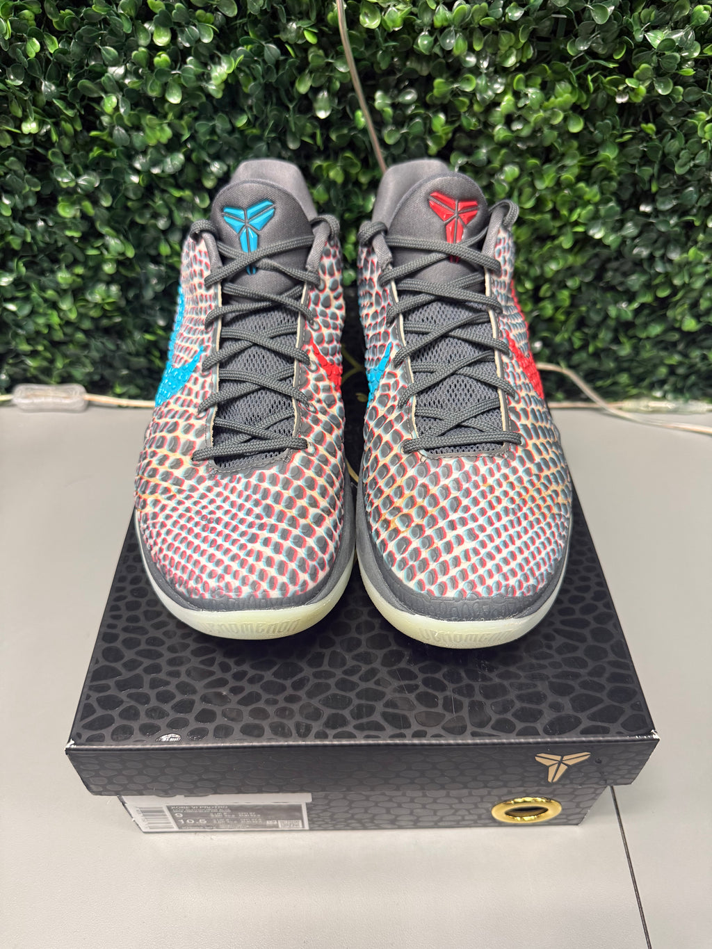 Nike Kobe 6 Protro "ASG Hollywood 3D" Size 9 Preowned