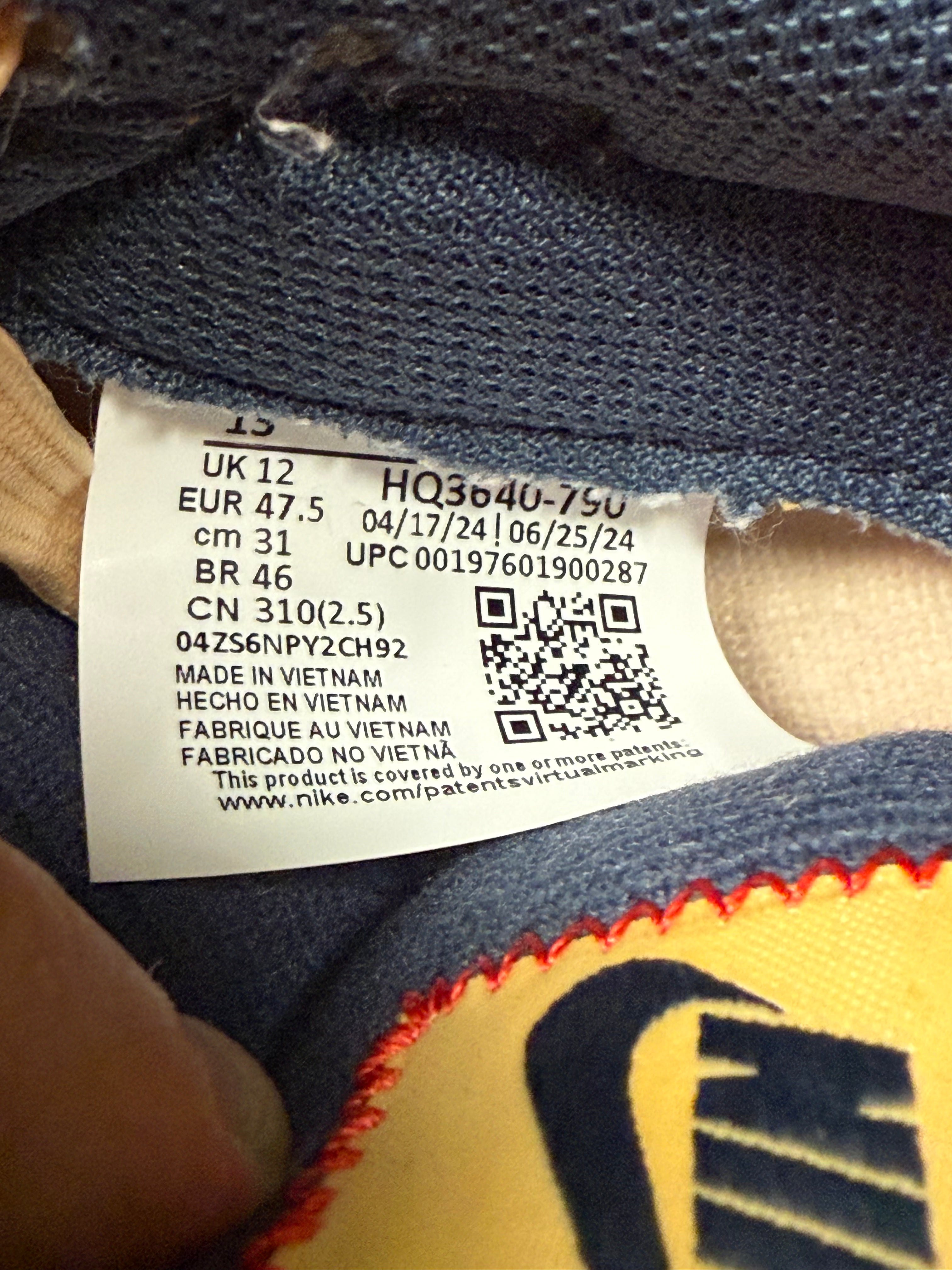 Nike Dunk Low "Sketch" Size 13 Preowned