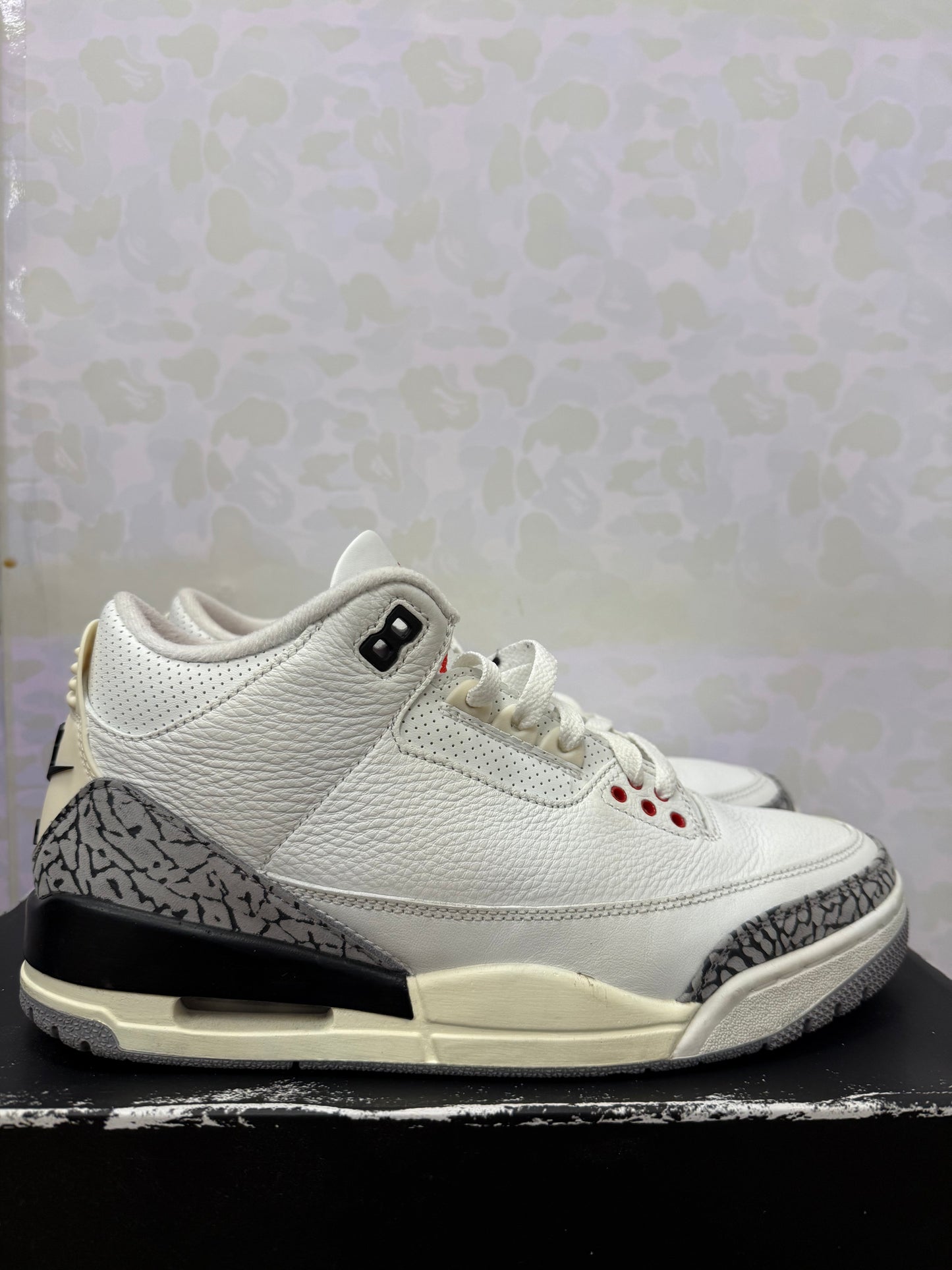 Jordan 3 “White Cement Reimagined” Size 8.5 Preowned
