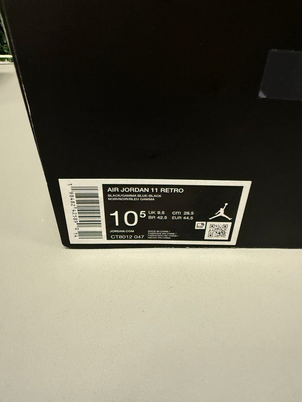Jordan 11 High "Gamma 2025" Size 10.5 Preowned