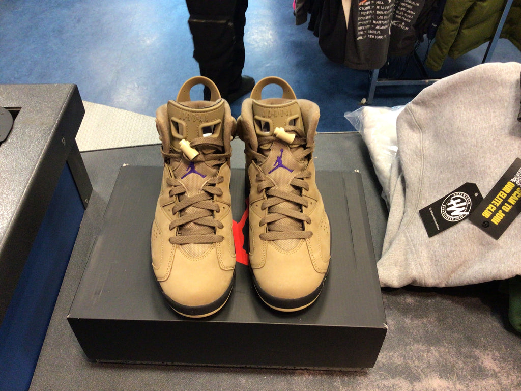 Jordan 6 Retro “Gore-Tex Brown Kelp” 8M/9.5W
