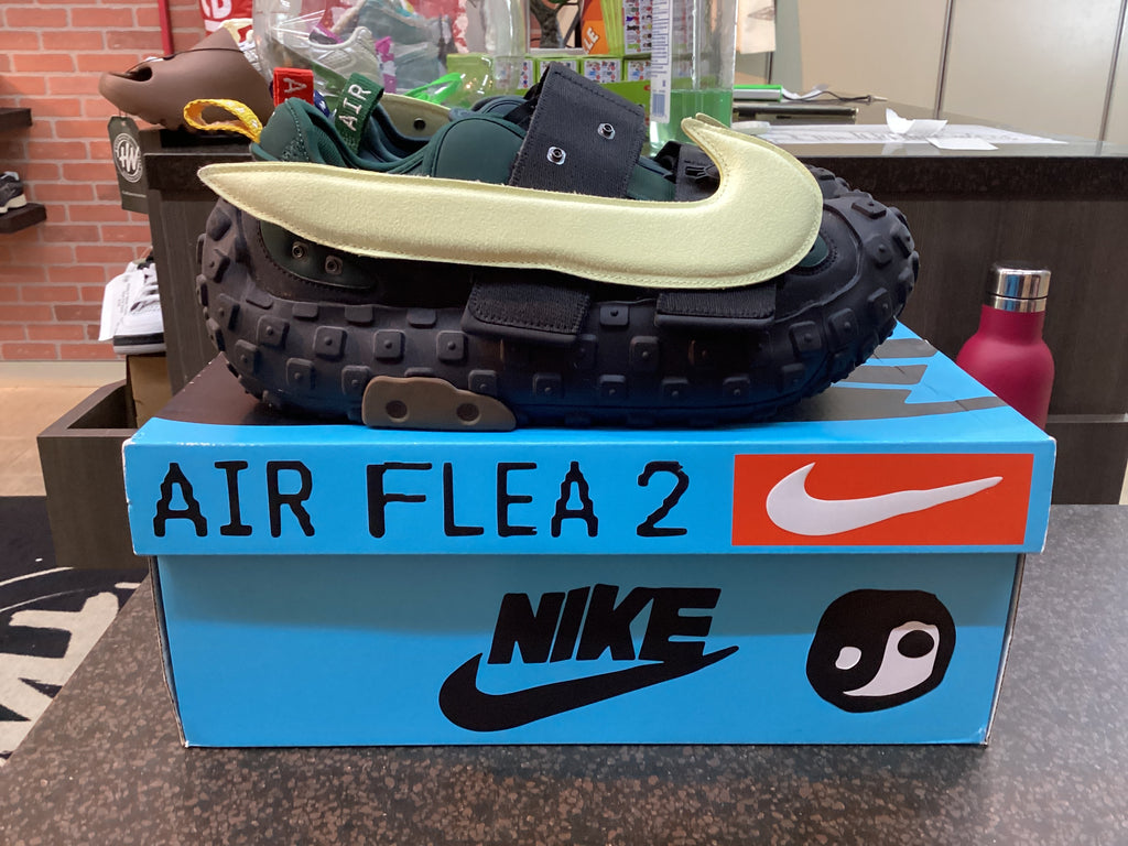 Nike CPFM Air Flea 2 “Faded Spruce” Preowned Size 8