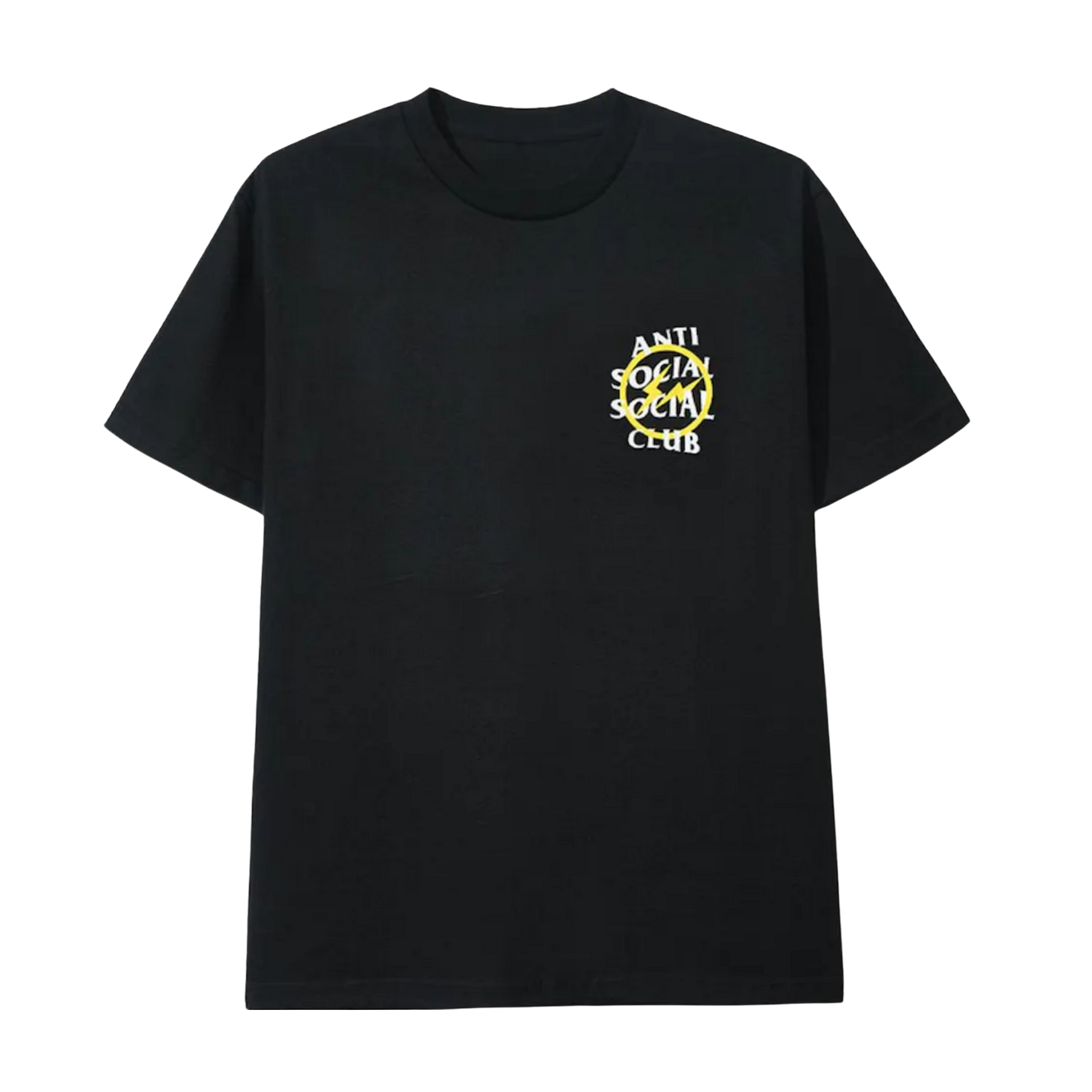 Antisocial X yellow fragment bolt T Shirt