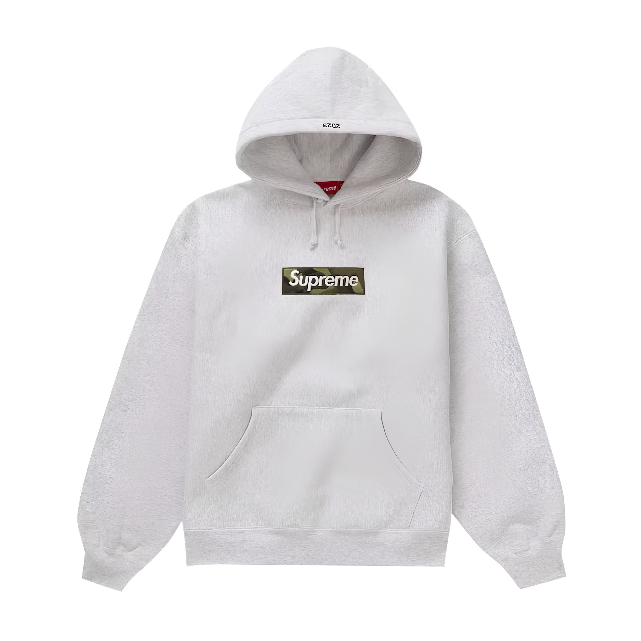Supreme Box Logo Sweatshirt “Ash Grey Camo”