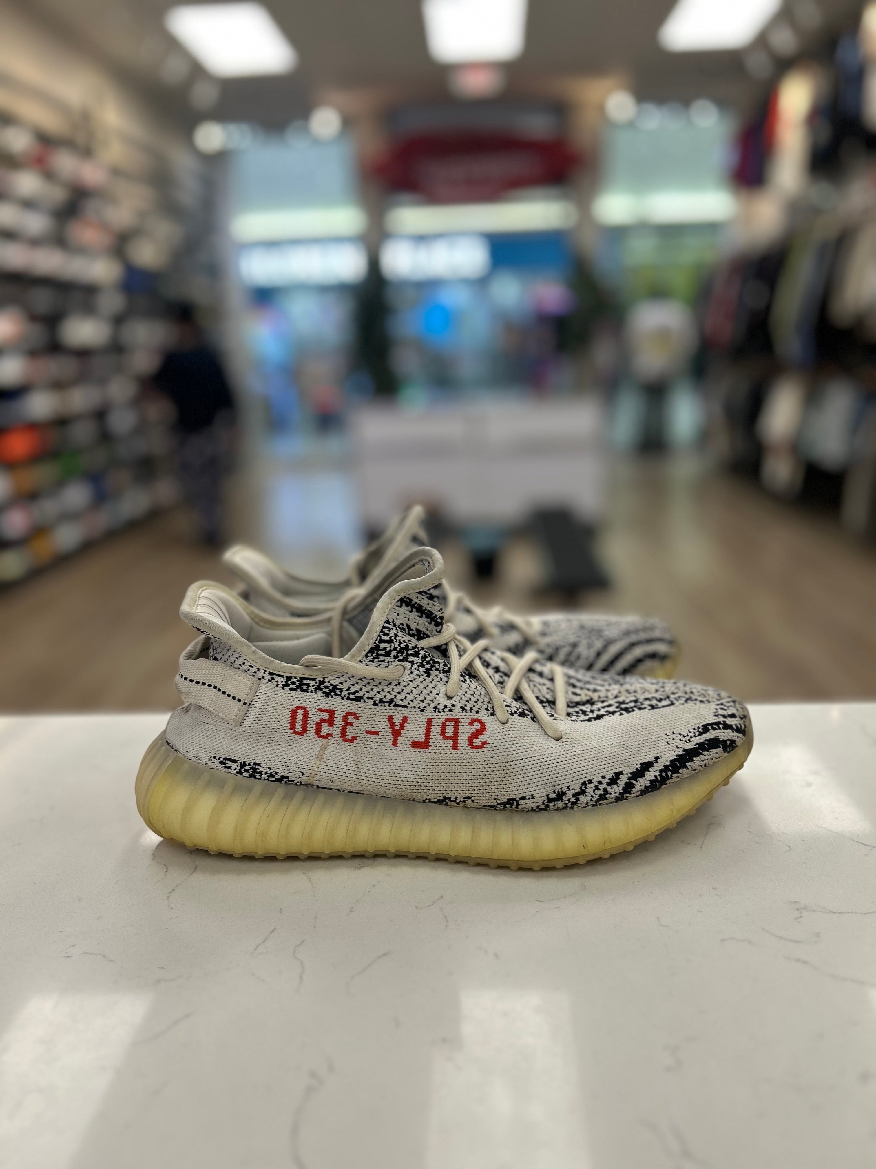 Adidas Yeezy Boost 350 V2 “Zebra” Size 10.5M Preowned No Box