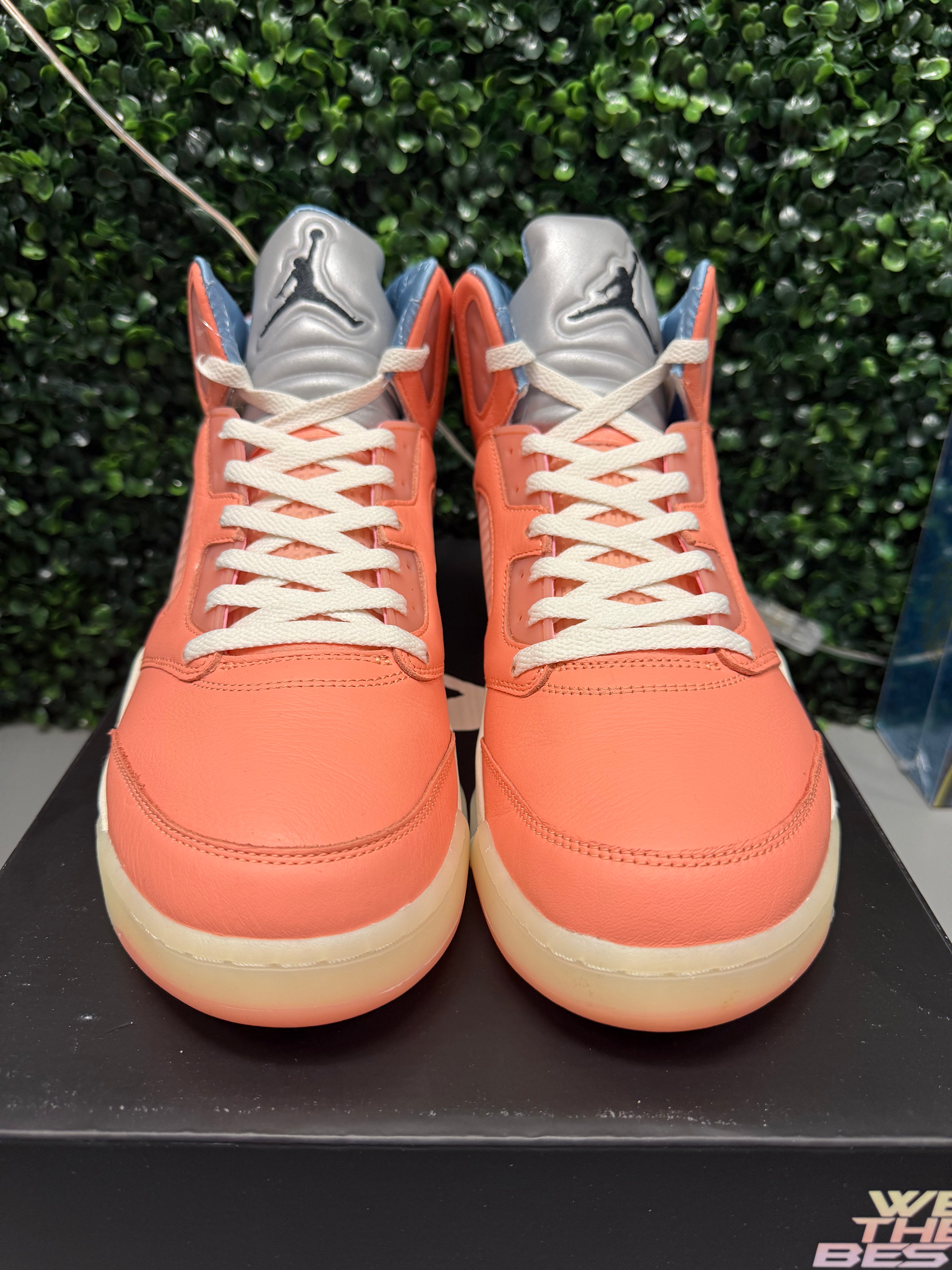 Jordan 5 X DJ Khaled "Crimson Bliss" Size 13 Tried On