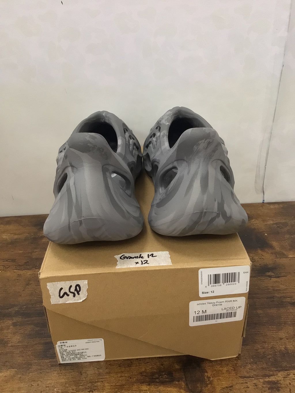 Yeezy Foam Runner “MX Granite” Size 12 Preowned