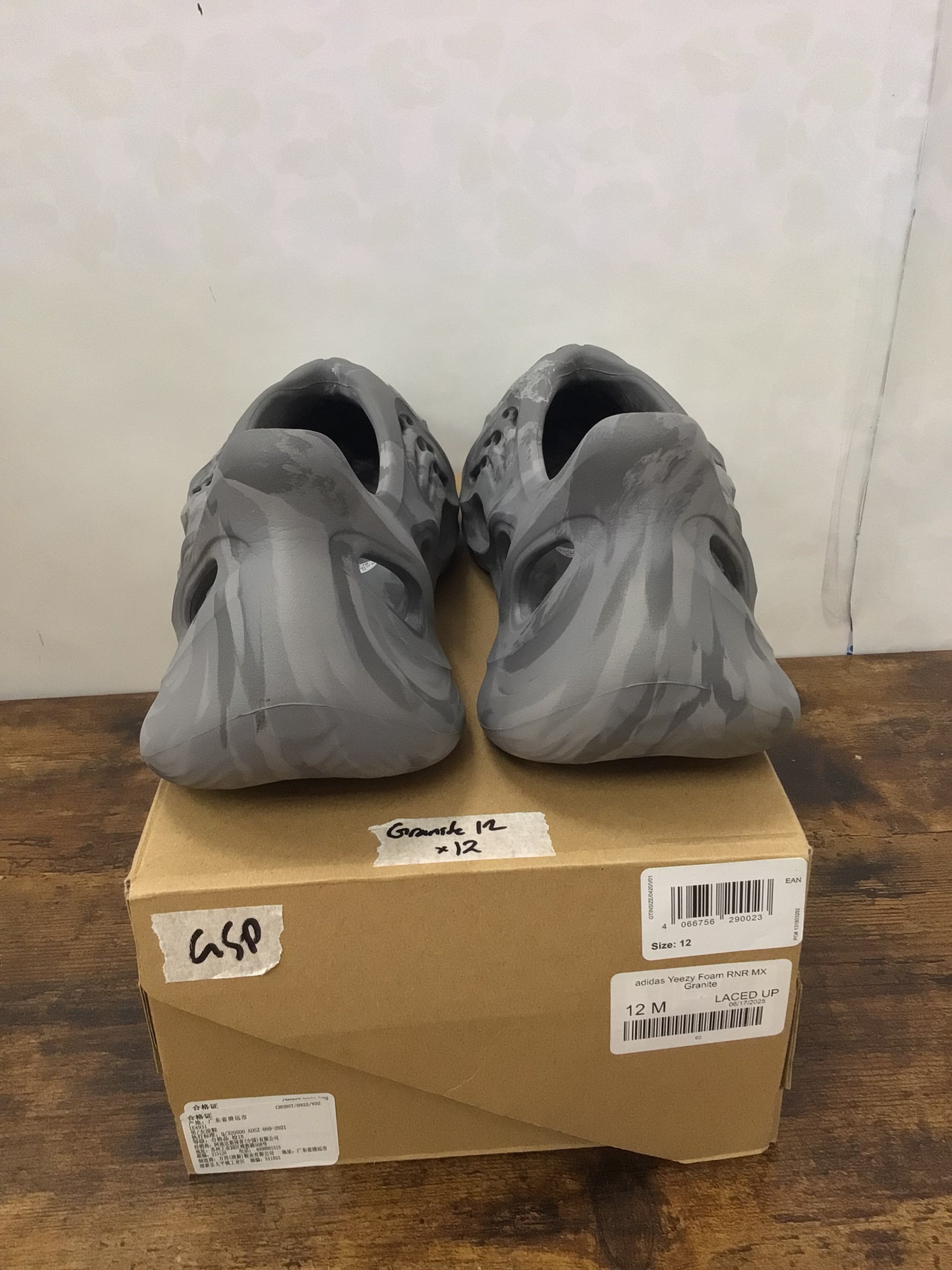 Yeezy Foam Runner “MX Granite” Size 12 Preowned