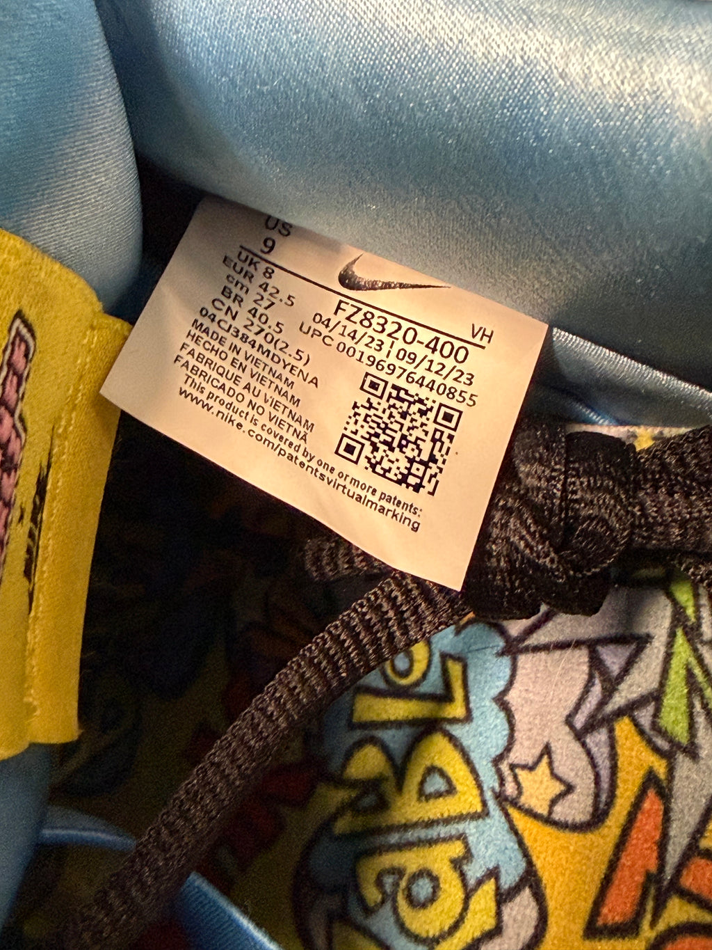 Nike SB Dunk Low "The Powerpuff Girls Bubbles" Size 9 Preowned