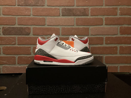 Jordan 3 “Fire Red” Size 10.5 Brand New STEAL
